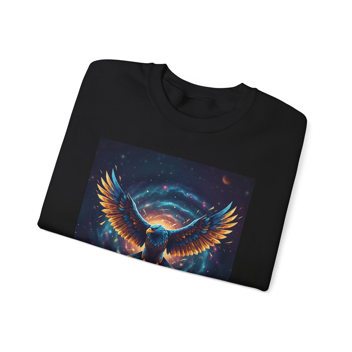 Cosmic Inspirational Sweatshirt - Rise, Grind, Conquer, Motivational Apparel, Unisex Crewneck, Casual Wear, Gift for Dreamers