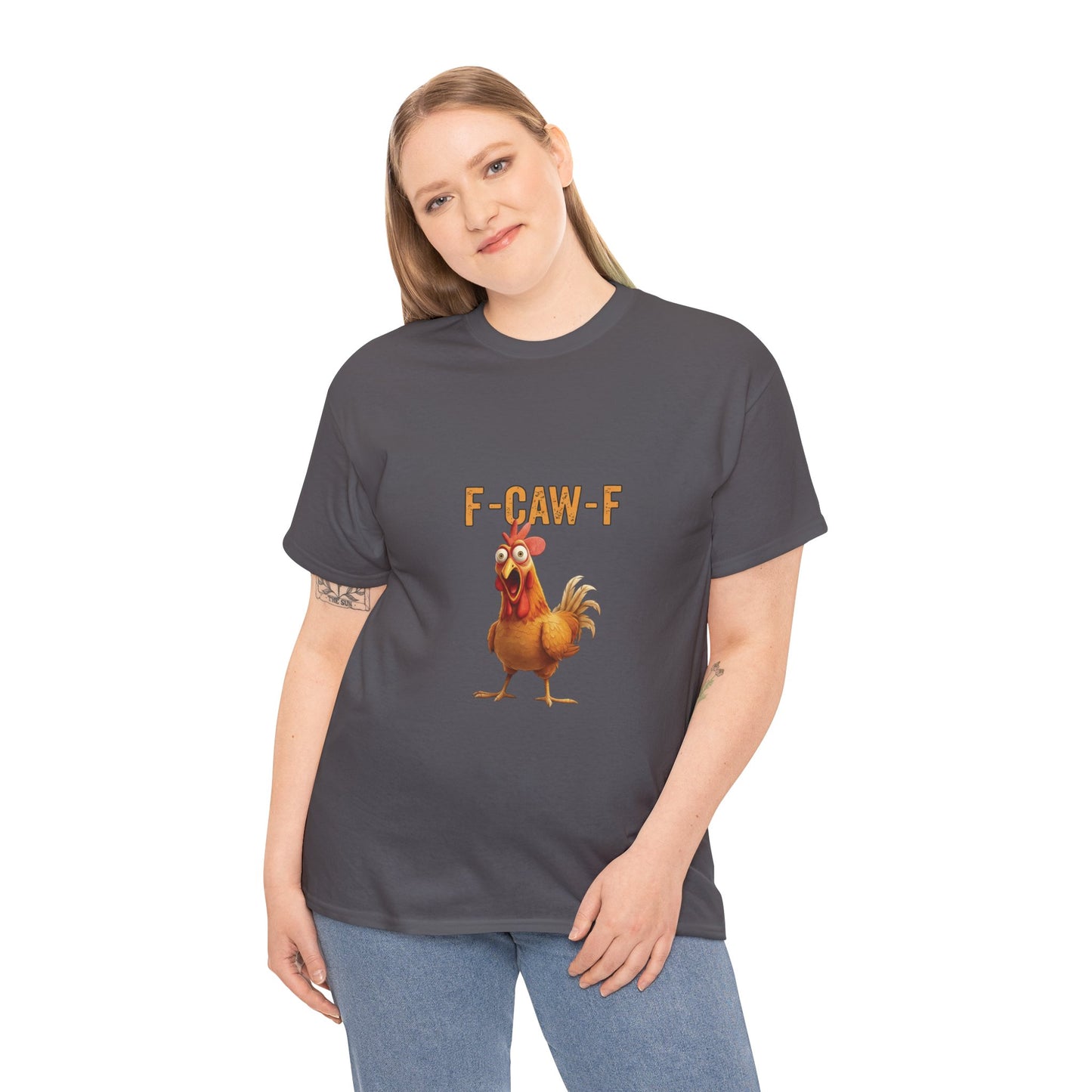 Funny Chicken Graphic T-Shirt, Casual Tee, Gift for Animal Lovers, Quirky Humor Shirt, Farm Theme Apparel