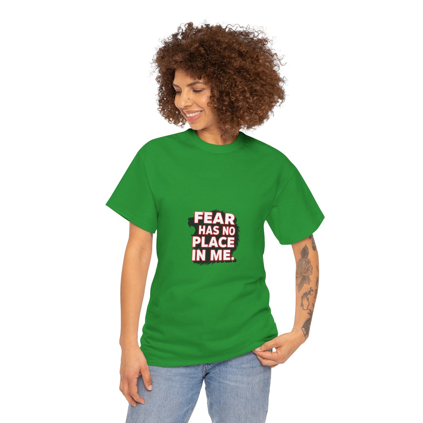 Fear Has No Place in Me Unisex Tee, Motivational T-Shirt for Confidence, Inspirational Gift, Casual Wear, Self-Love Apparel, [...]