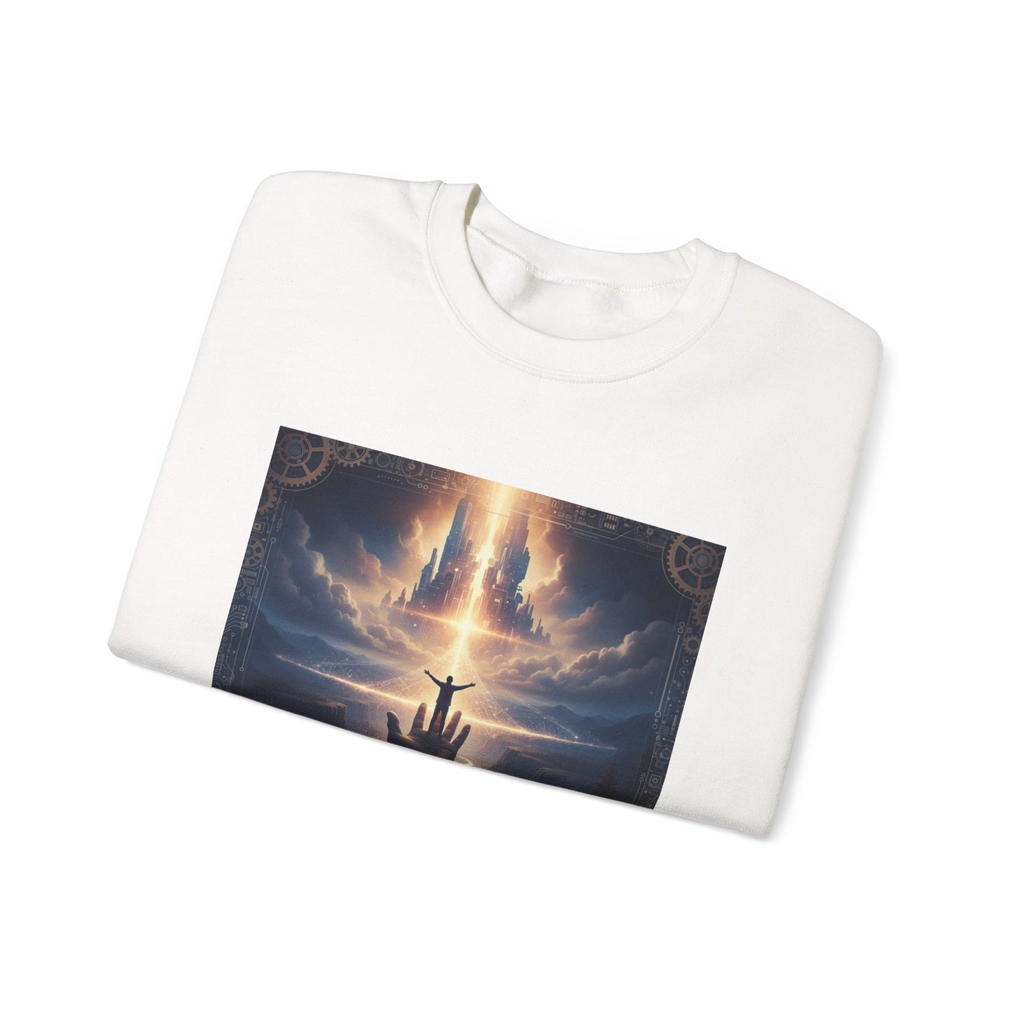 Inspirational Crewneck Sweatshirt, Motivational Gift, Unisex Sweater for Dreamers, Cozy Relaxed Fit, Positive Affirmation Apparel