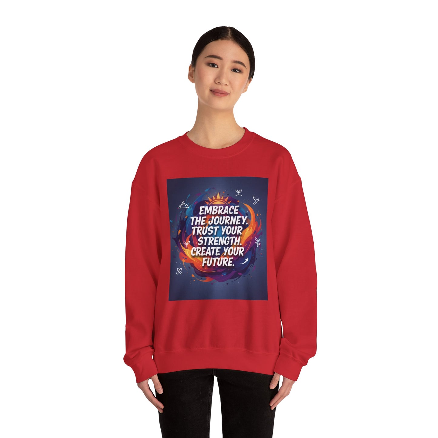 Inspirational Crewneck Sweatshirt - Embrace the Journey, Trust Your Strength, Cozy Gift for Motivation, Unisex Sweatshirt for [...]