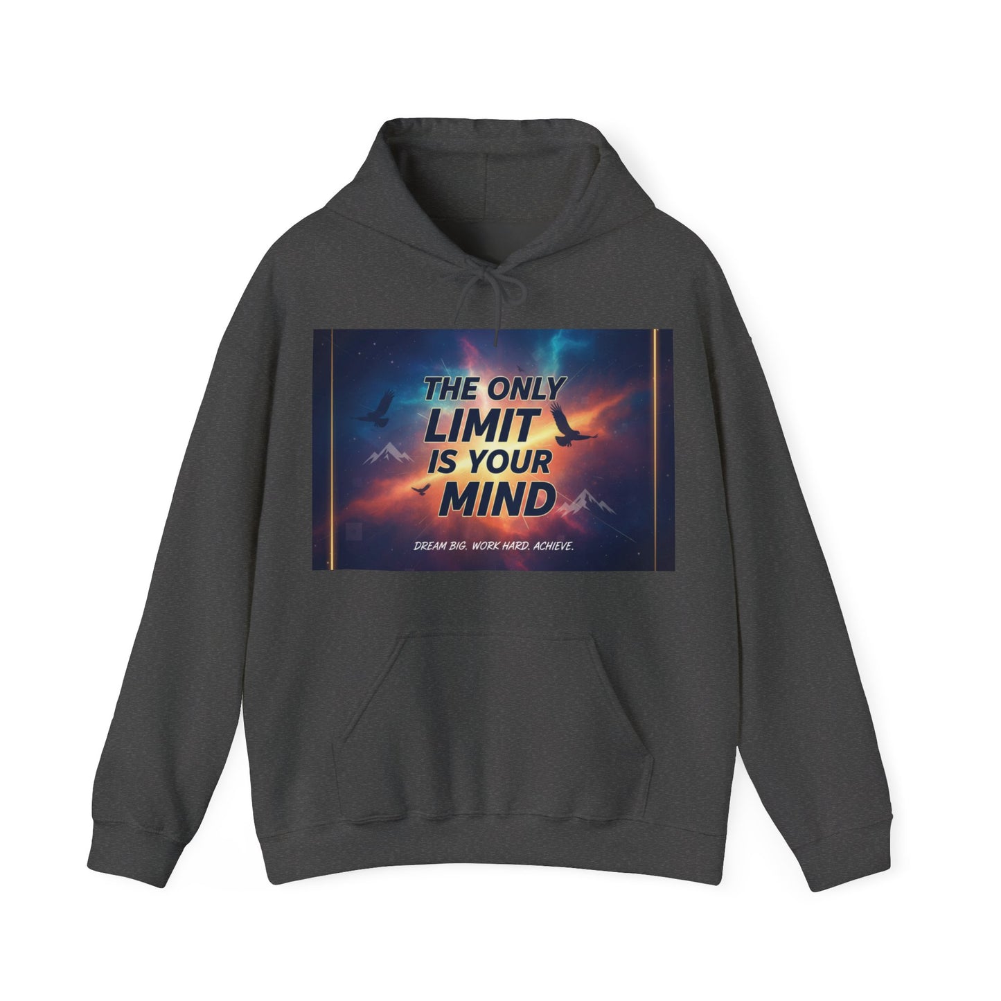 Inspiring Motivational Hoodie, Unisex Hooded Sweatshirt, Gift for Dreamers, Encouragement Clothing, Cozy Everyday Wear