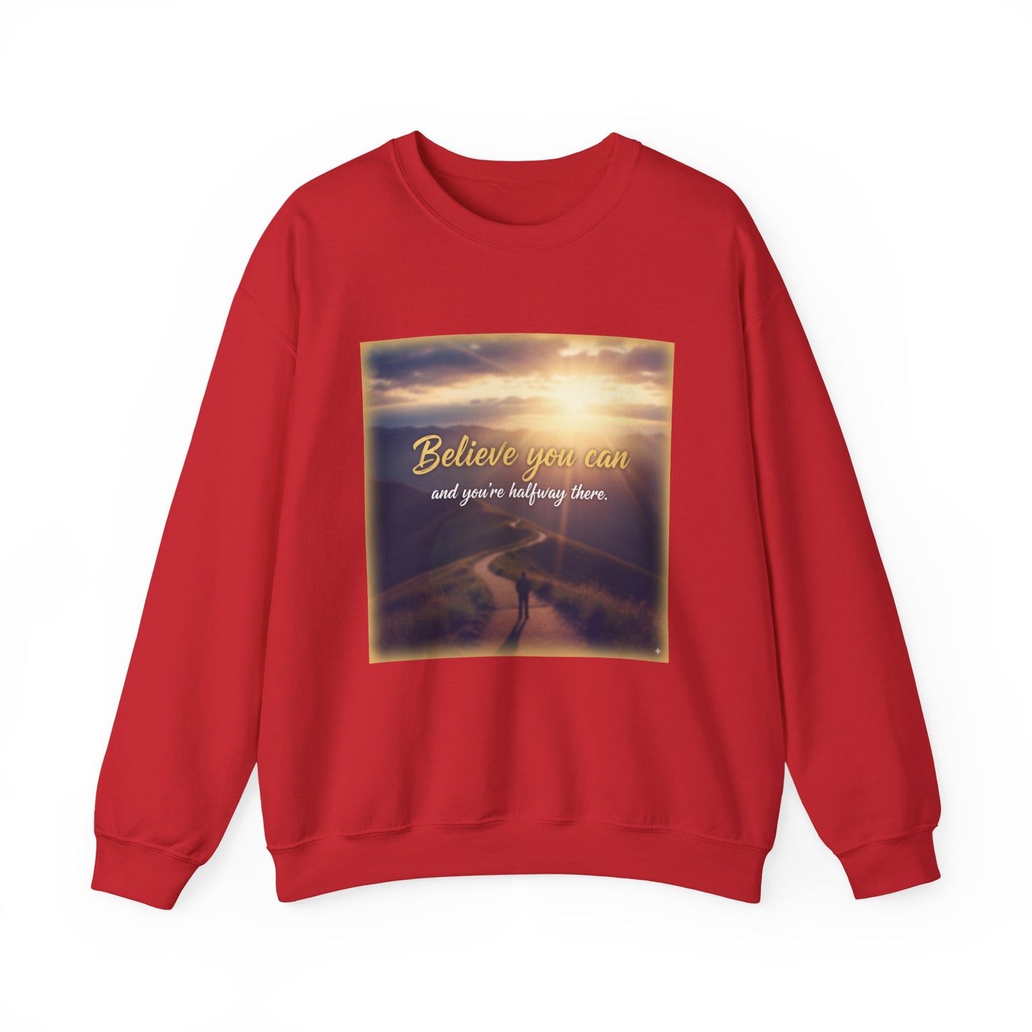 Inspiring Quote Crewneck Sweatshirt