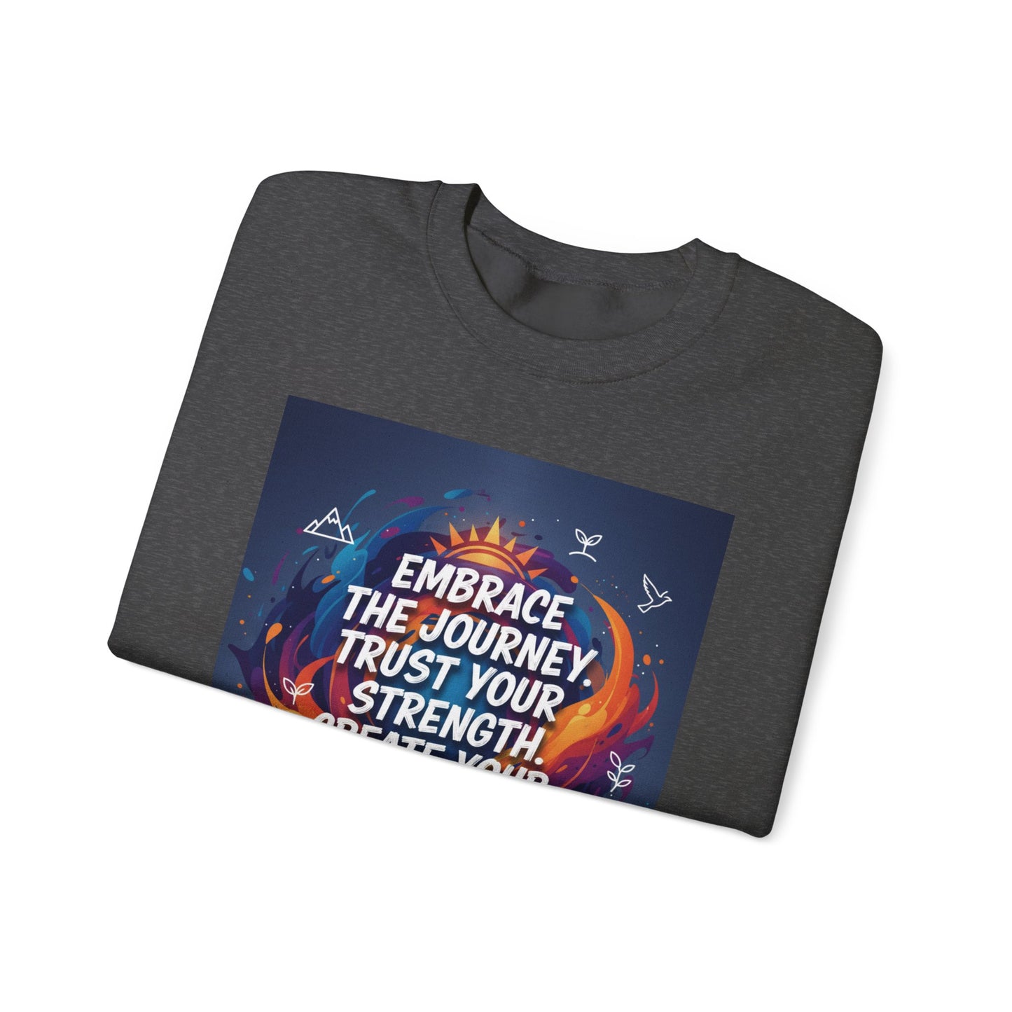 Inspirational Crewneck Sweatshirt - Embrace the Journey, Trust Your Strength, Cozy Gift for Motivation, Unisex Sweatshirt for [...]
