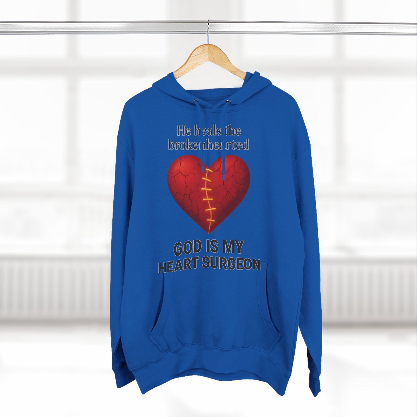 Inspirational Heart Surgeon Hoodie, Cozy Fleece Sweatshirt for Medical Professionals, Perfect Gift for Healthcare Workers, Heartfelt Apparel