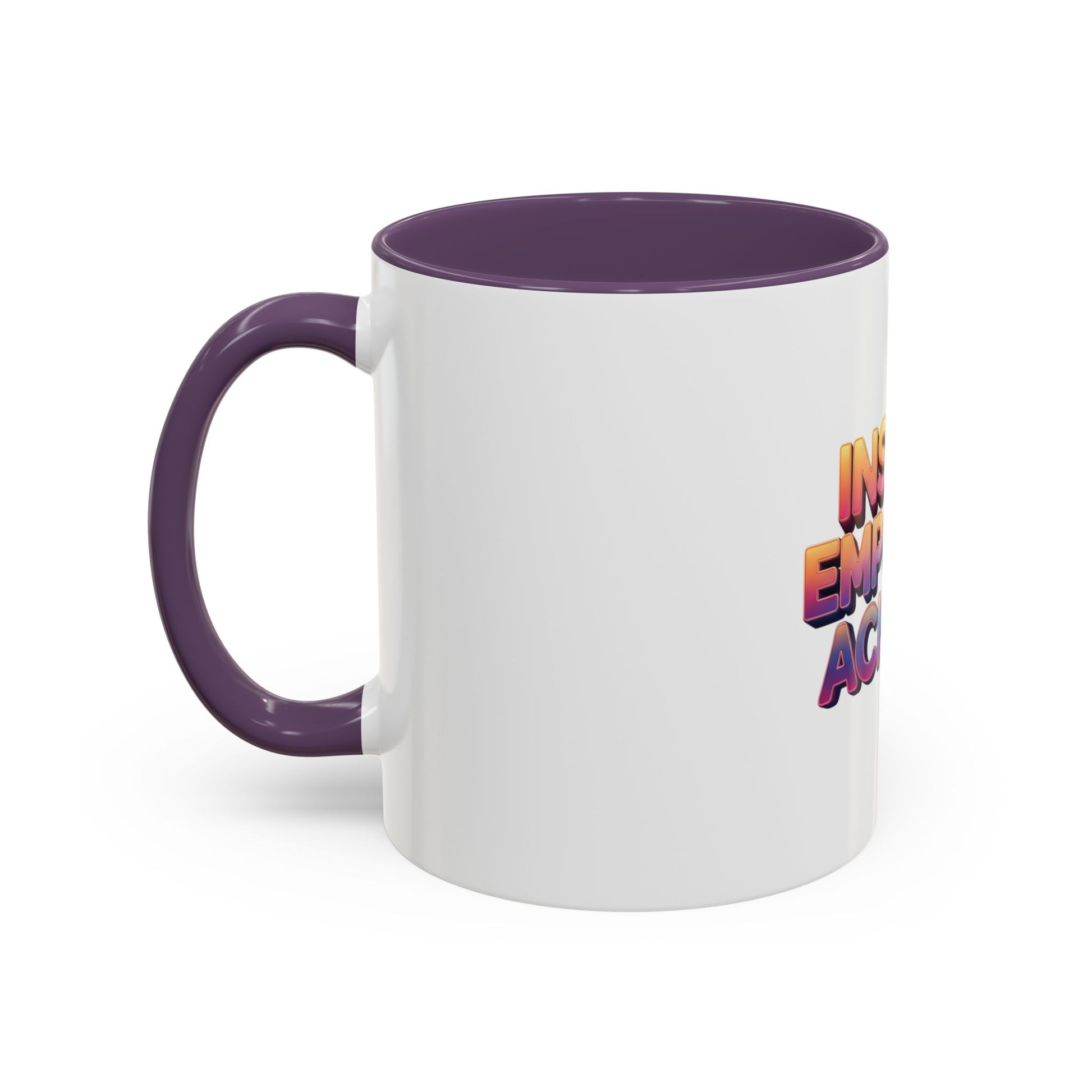 accented ceramic coffee mug