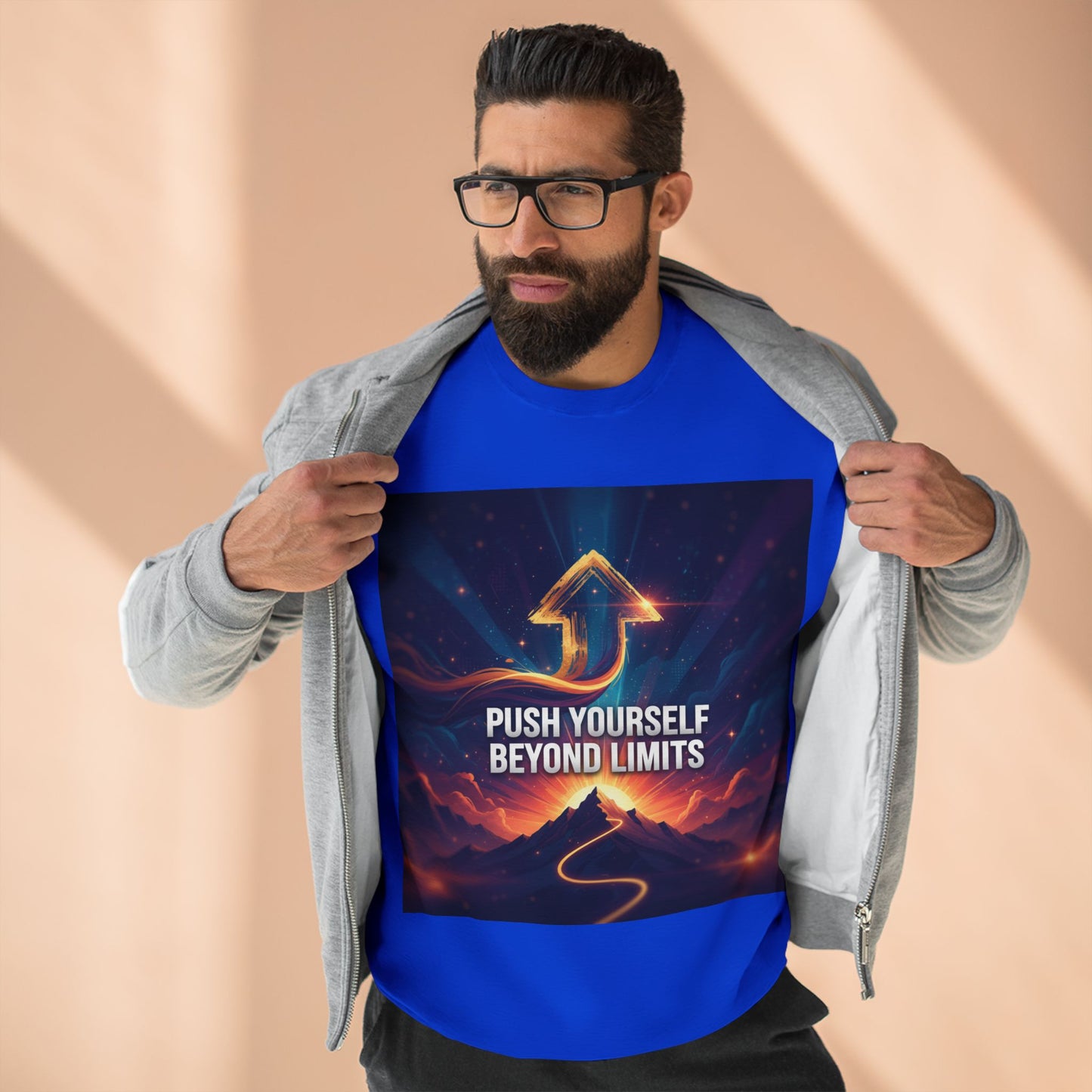 Motivational Unisex Crewneck Sweatshirt | Inspirational Gift, Cozy Casual Wear, Fitness Apparel, Uplifting Sweatshirt, Self-Care Fashion