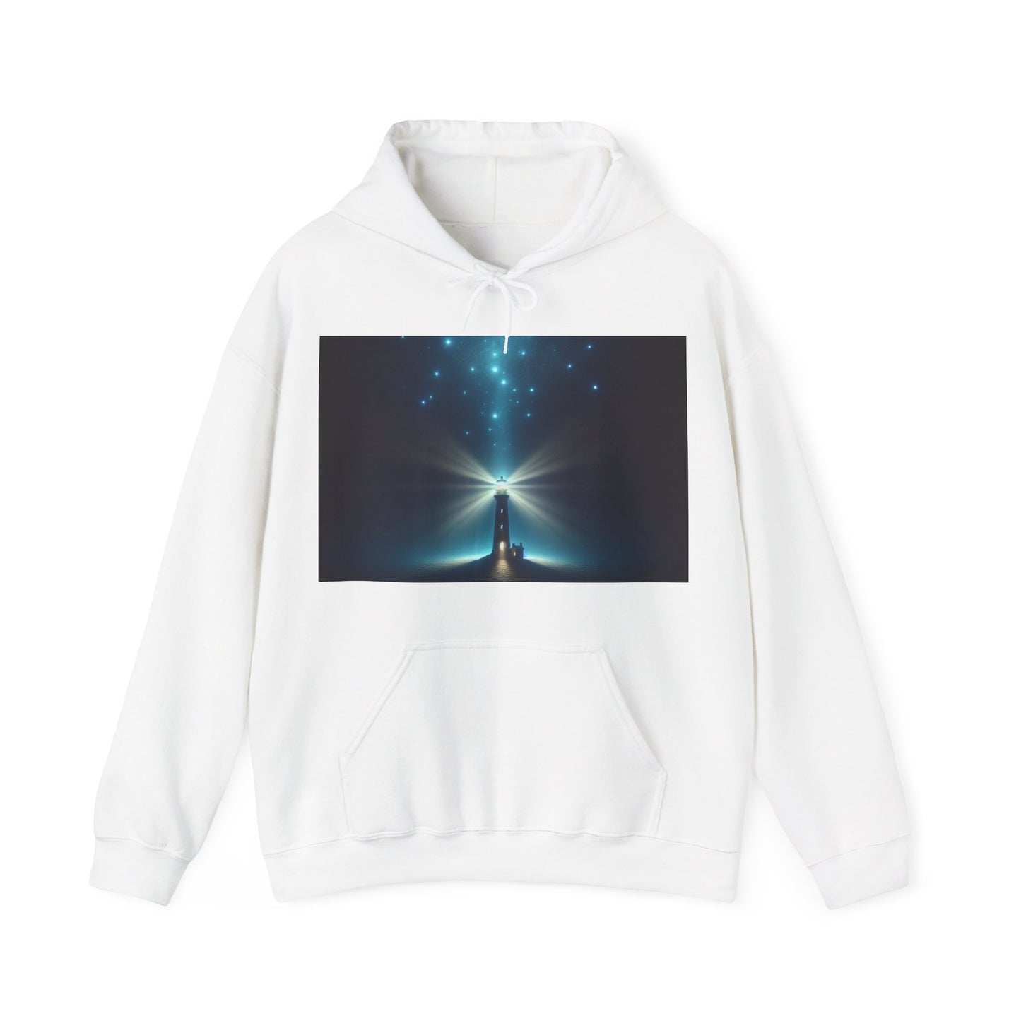 Unisex Garment Sweatshirt, Galaxy Print Hoodie, Stylish Hooded Sweatshirt, Gift for Space Lovers, Perfect for Cozy Evenings