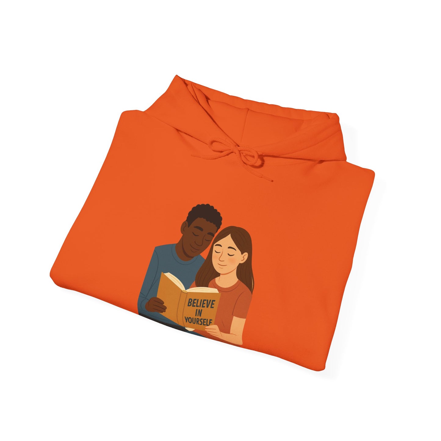 Unisex Heavy Blend Hooded Sweatshirt, Cozy Gift for Book Lovers