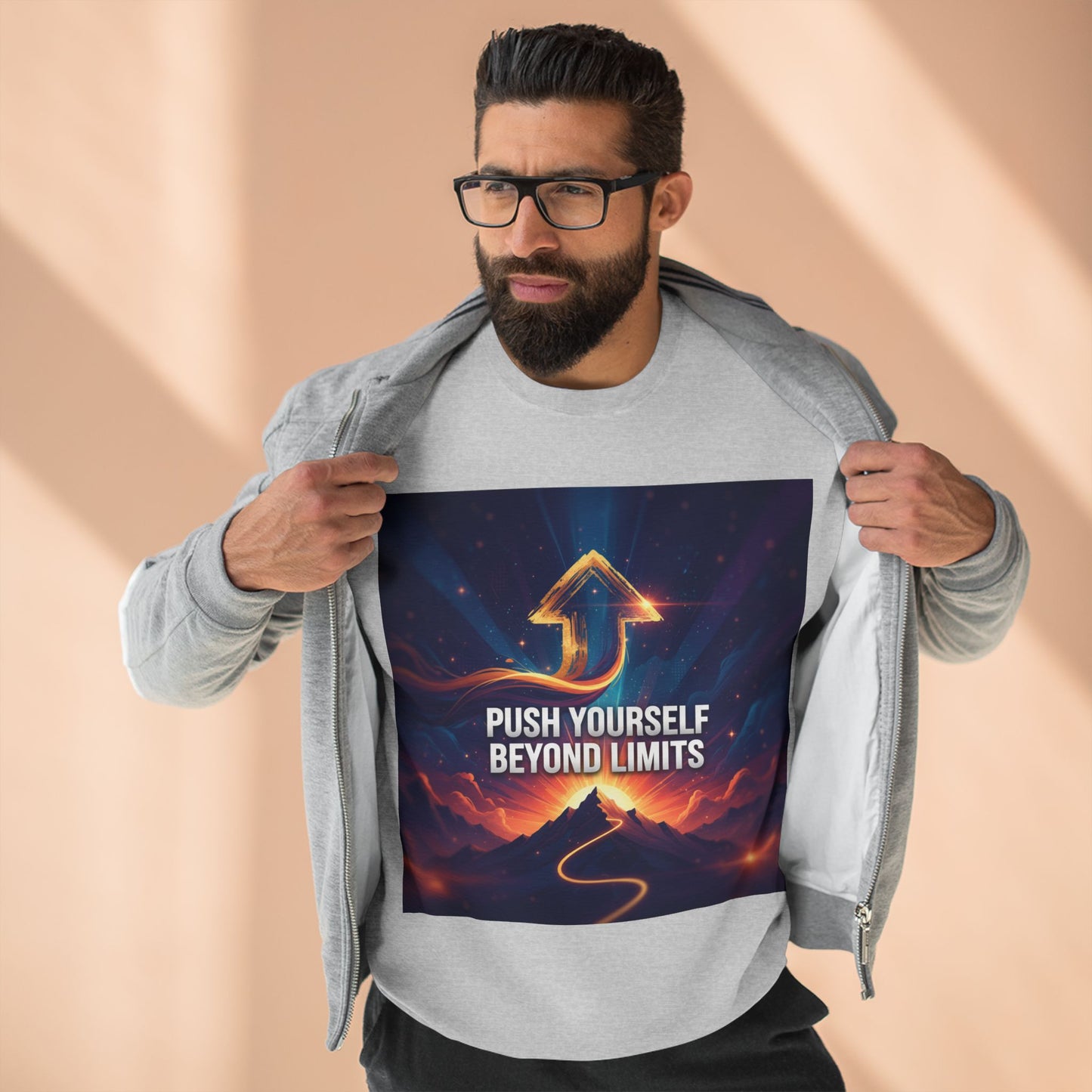 Motivational Unisex Crewneck Sweatshirt | Inspirational Gift, Cozy Casual Wear, Fitness Apparel, Uplifting Sweatshirt, Self-Care Fashion