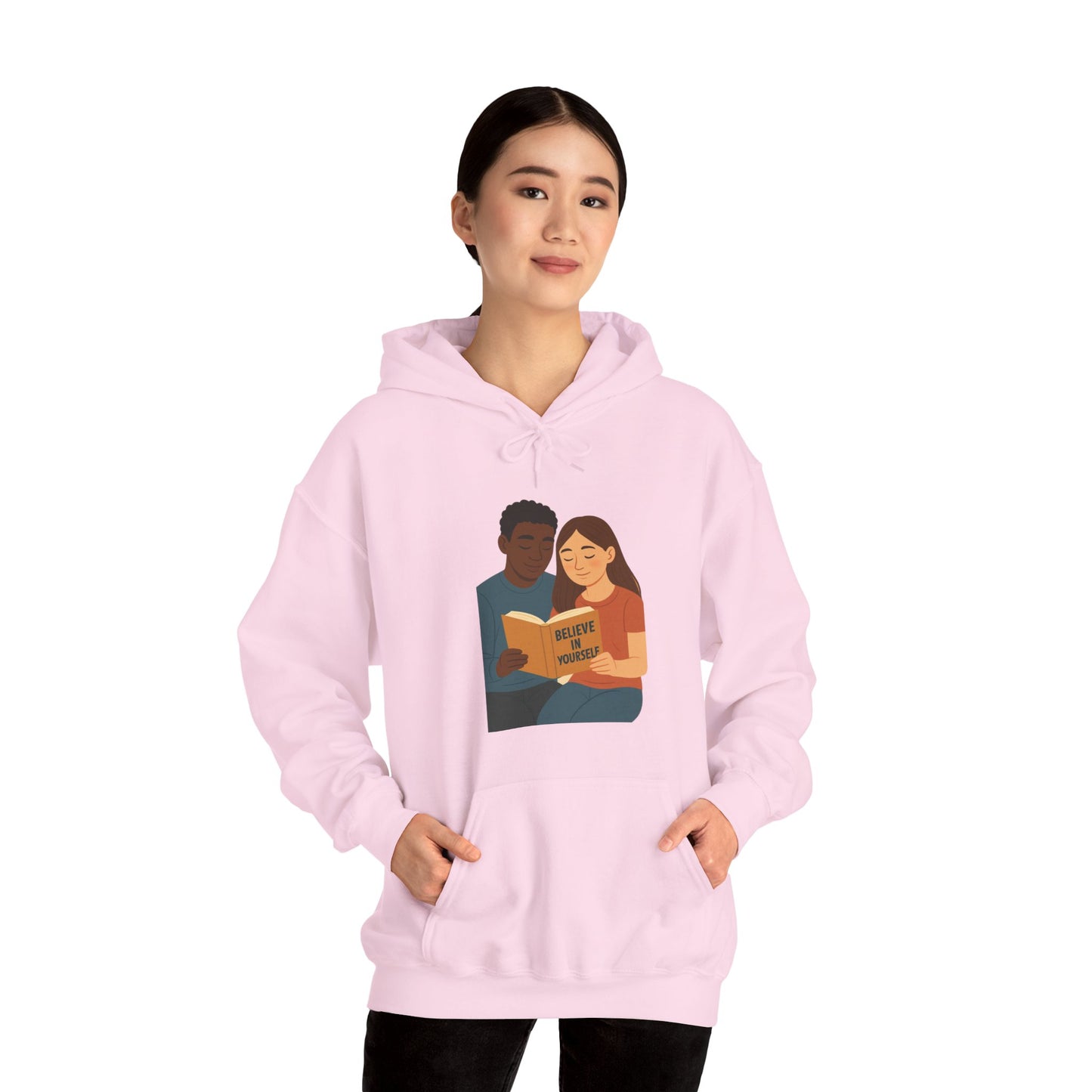 Unisex Heavy Blend Hooded Sweatshirt, Cozy Gift for Book Lovers