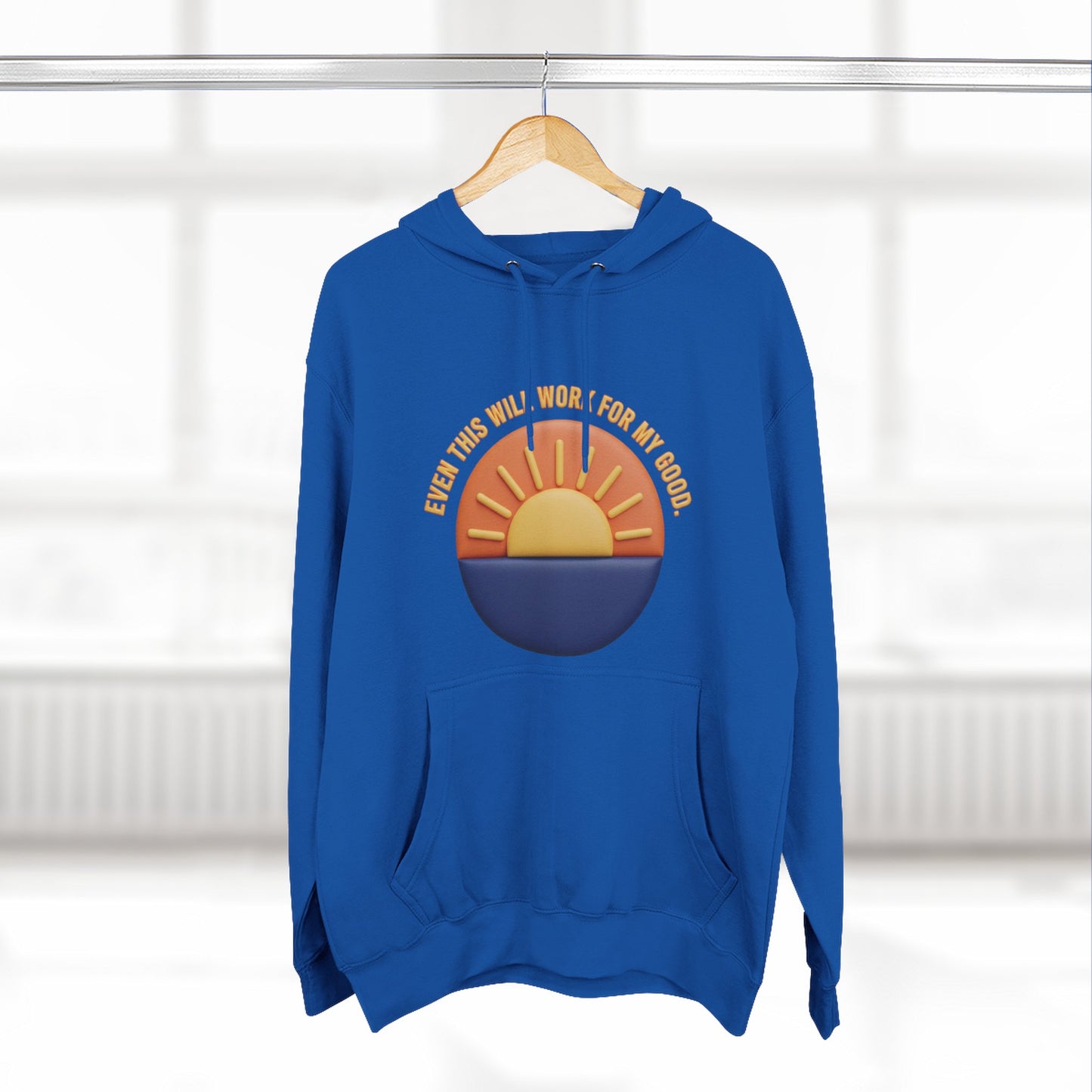 Sunny Vibes Fleece Hoodie - Cozy Sweatshirt for Warm Days, Casual Wear, Weekend Fun, Outdoor Adventures, Gift for Nature Lovers
