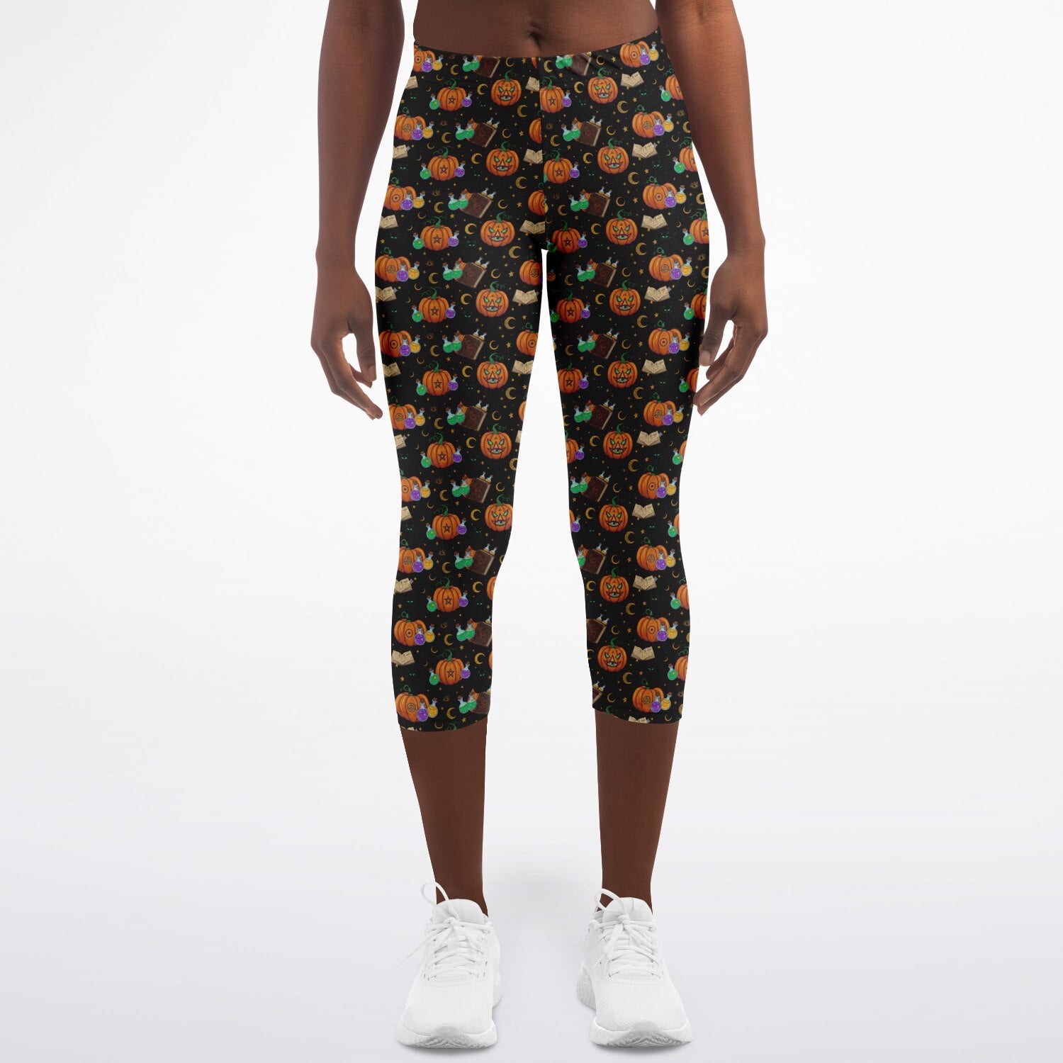 Capri leggings with AOP