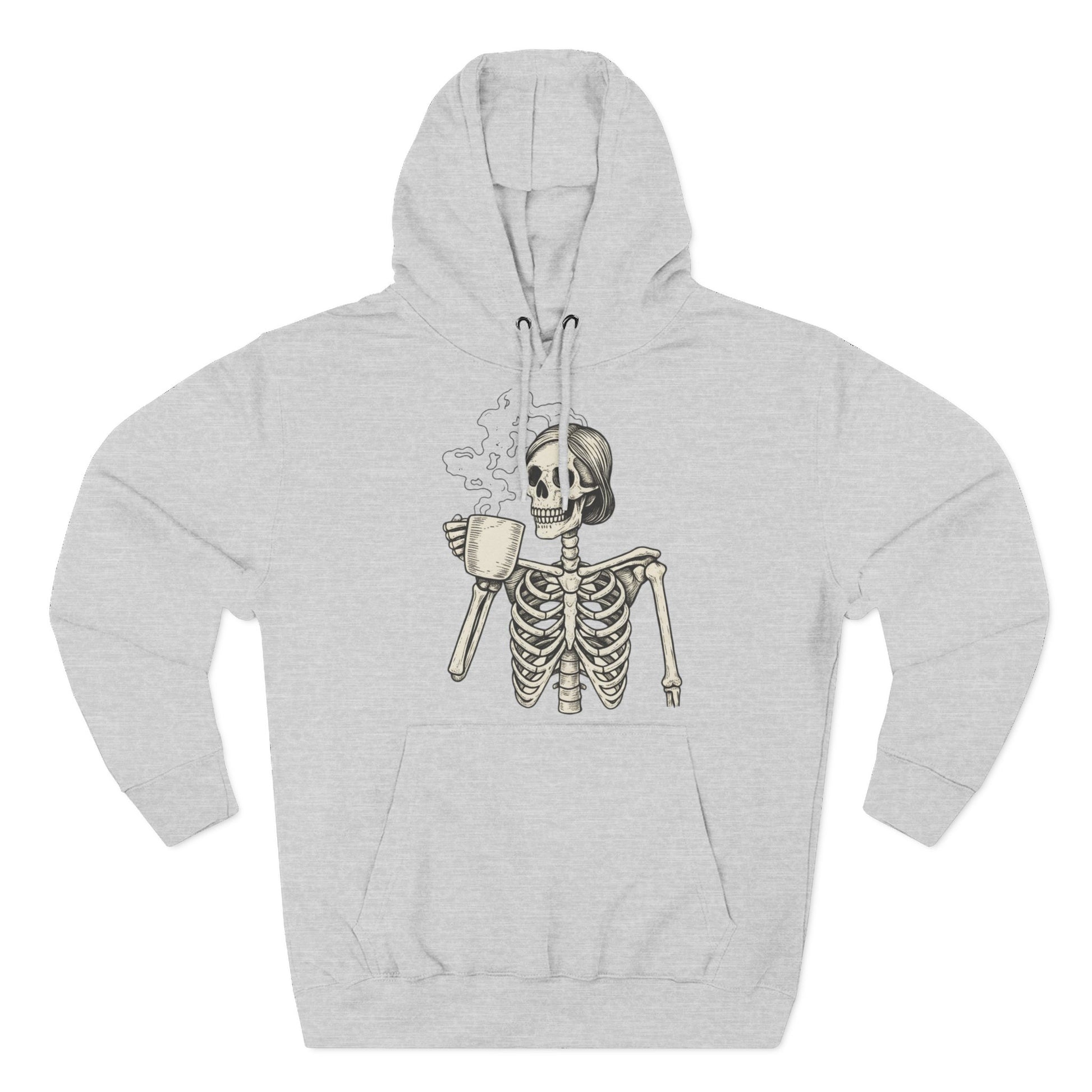 Spooky Skeleton Fleece Hoodie