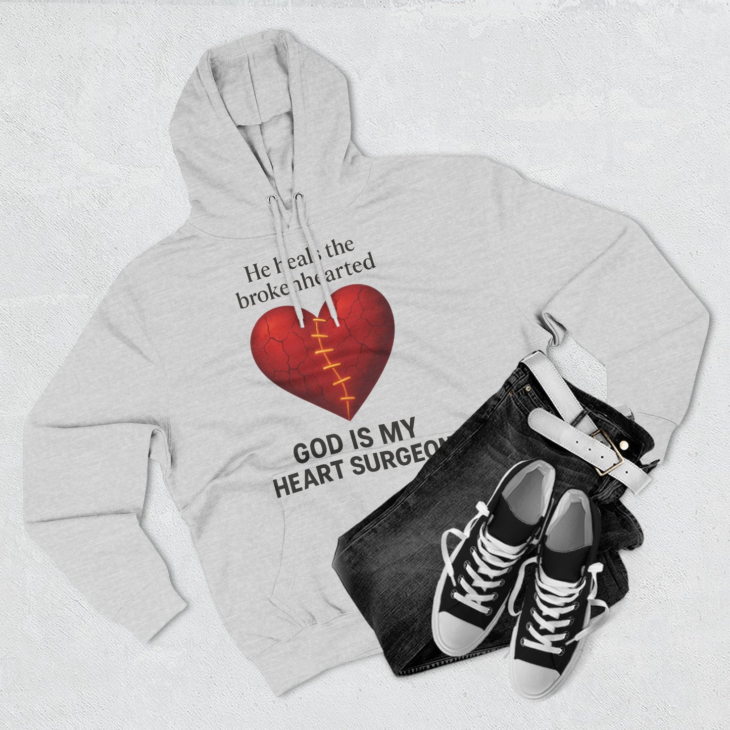 Inspirational Heart Surgeon Hoodie, Cozy Fleece Sweatshirt for Medical Professionals, Perfect Gift for Healthcare Workers, Heartfelt Apparel