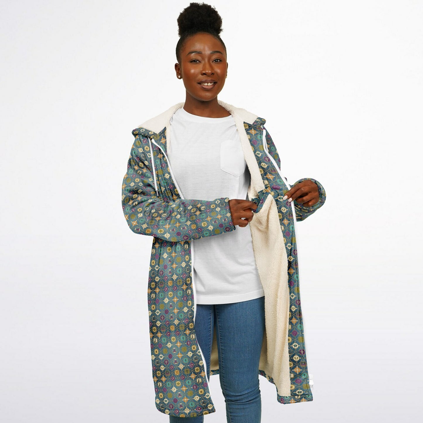 Zipper Cloak - AOP