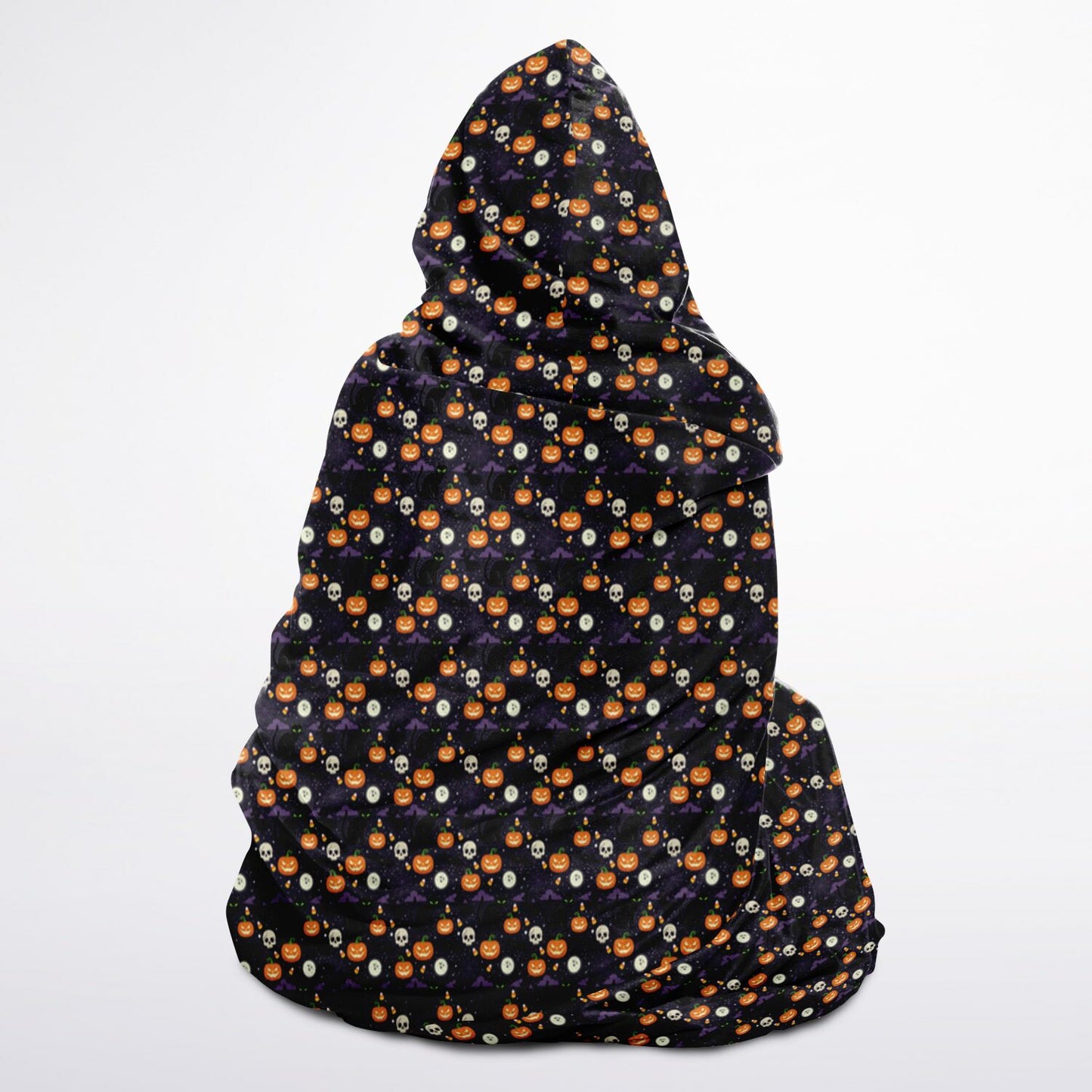 Hooded Blanket Micro Fleece - AOP