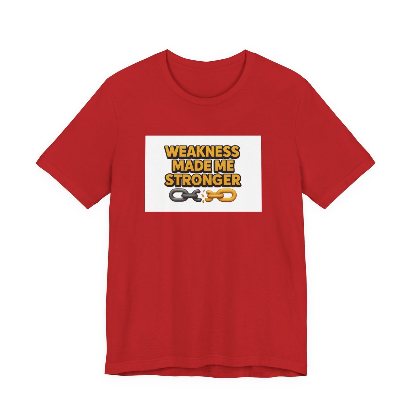 Empowering Strength Tee - Unisex Jersey Short Sleeve Tee, Motivational Shirt, Workout Apparel, Inspirational Gift, Casual Wear