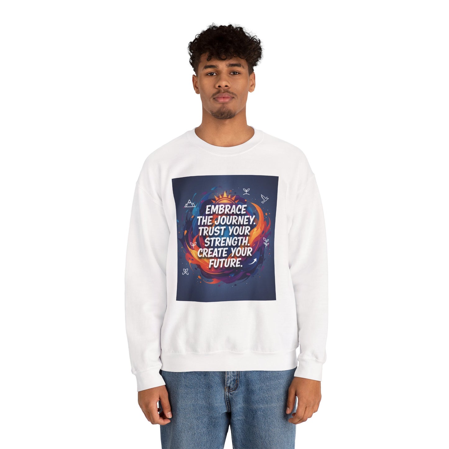 Inspirational Crewneck Sweatshirt - Embrace the Journey, Trust Your Strength, Cozy Gift for Motivation, Unisex Sweatshirt for [...]