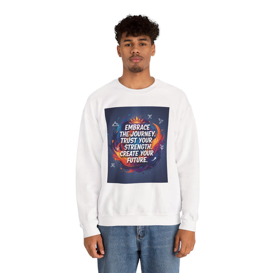 Inspirational Crewneck Sweatshirt - Embrace the Journey, Trust Your Strength, Cozy Gift for Motivation, Unisex Sweatshirt for [...]