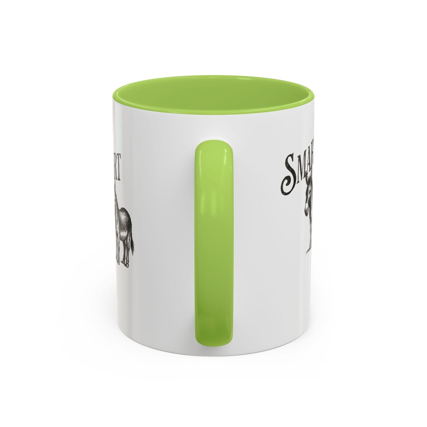 Smart Donkey Accent Coffee Mug - Perfect Gift for Animal Lovers, Funny Office Mug, Inspirational Quote, Unique Home Decor, Birthday Present