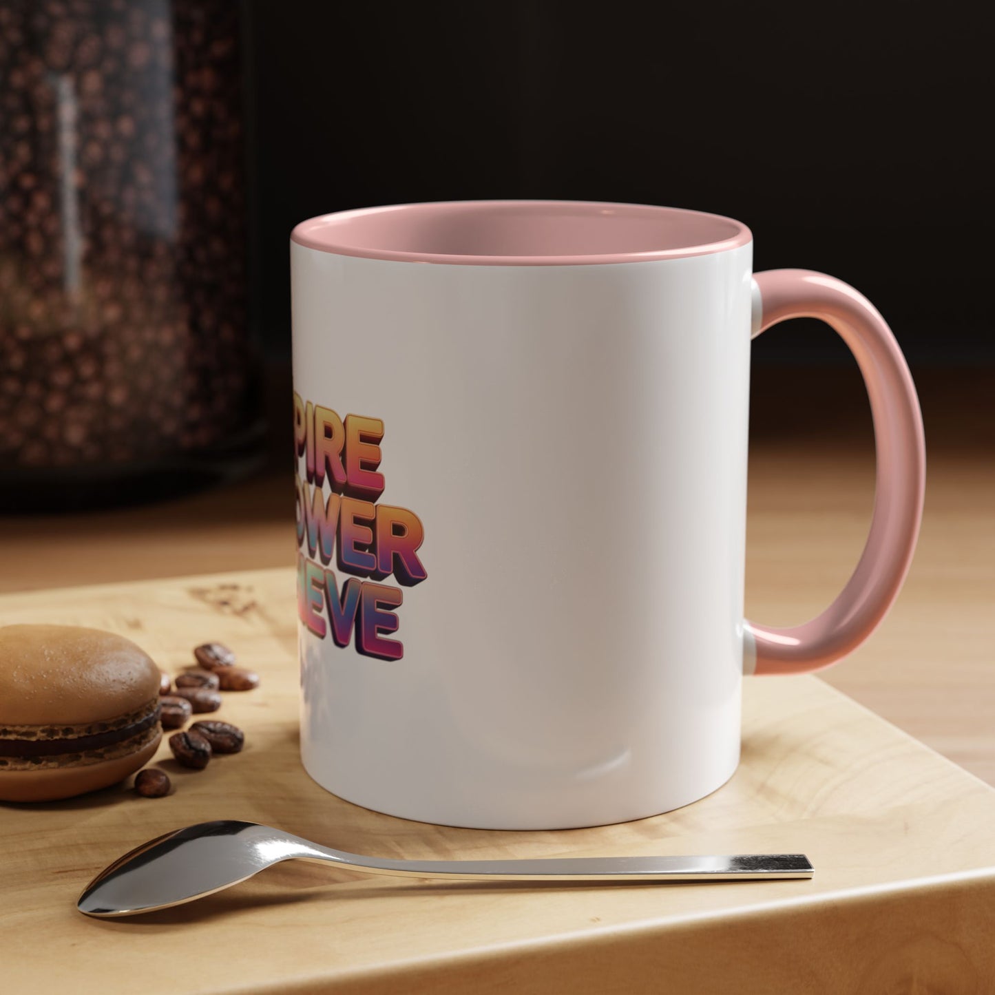 accented ceramic coffee mug