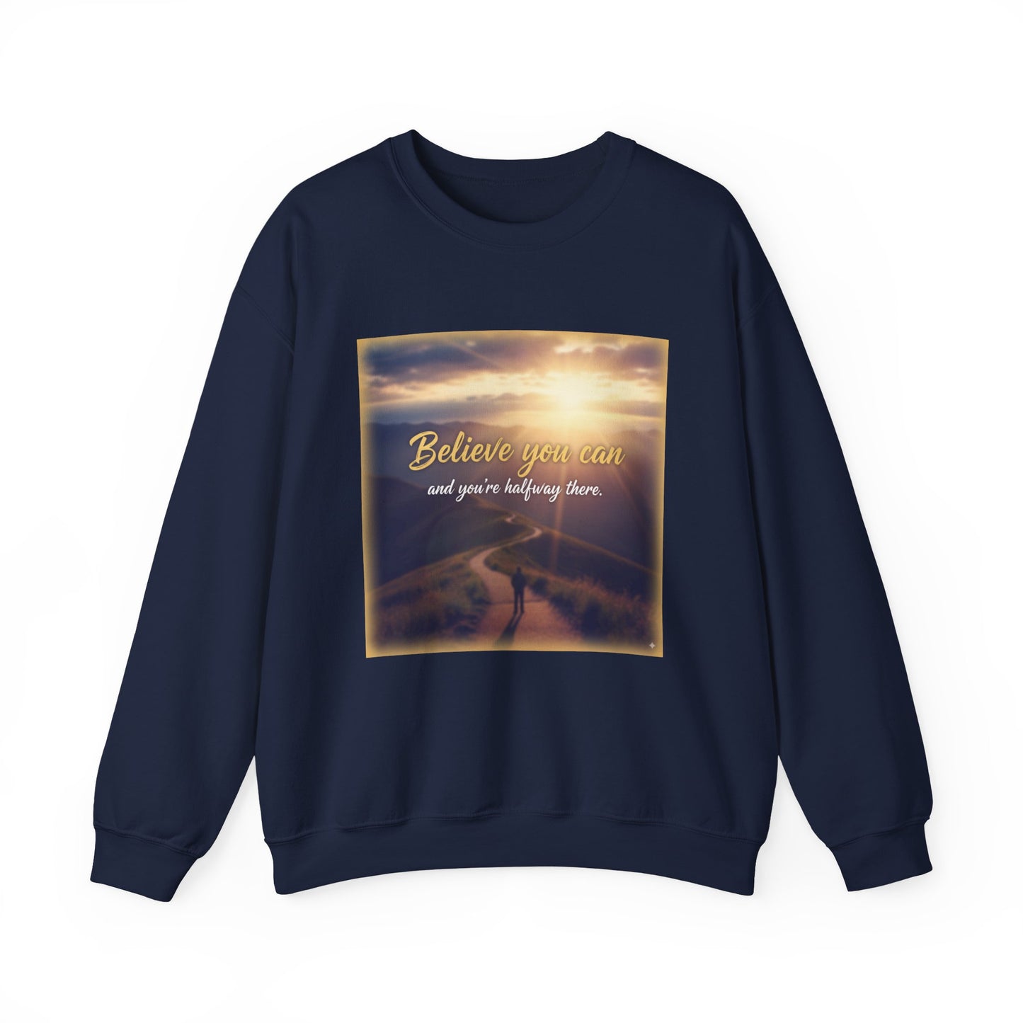 Inspiring Quote Crewneck Sweatshirt