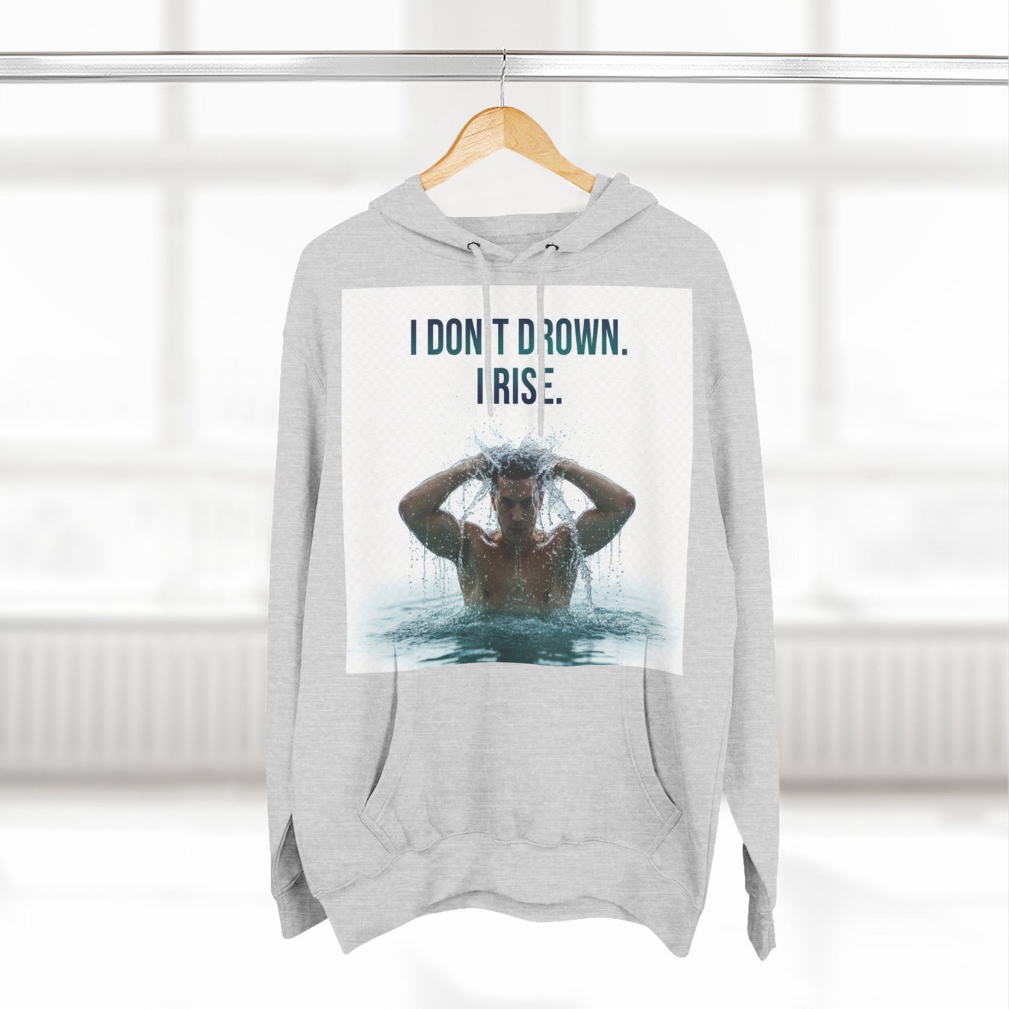 Inspirational Three-Panel Fleece Hoodie | Motivational Hoodie for Everyday Comfort, Gift for Friends, Encouragement Wear, Workout [...]