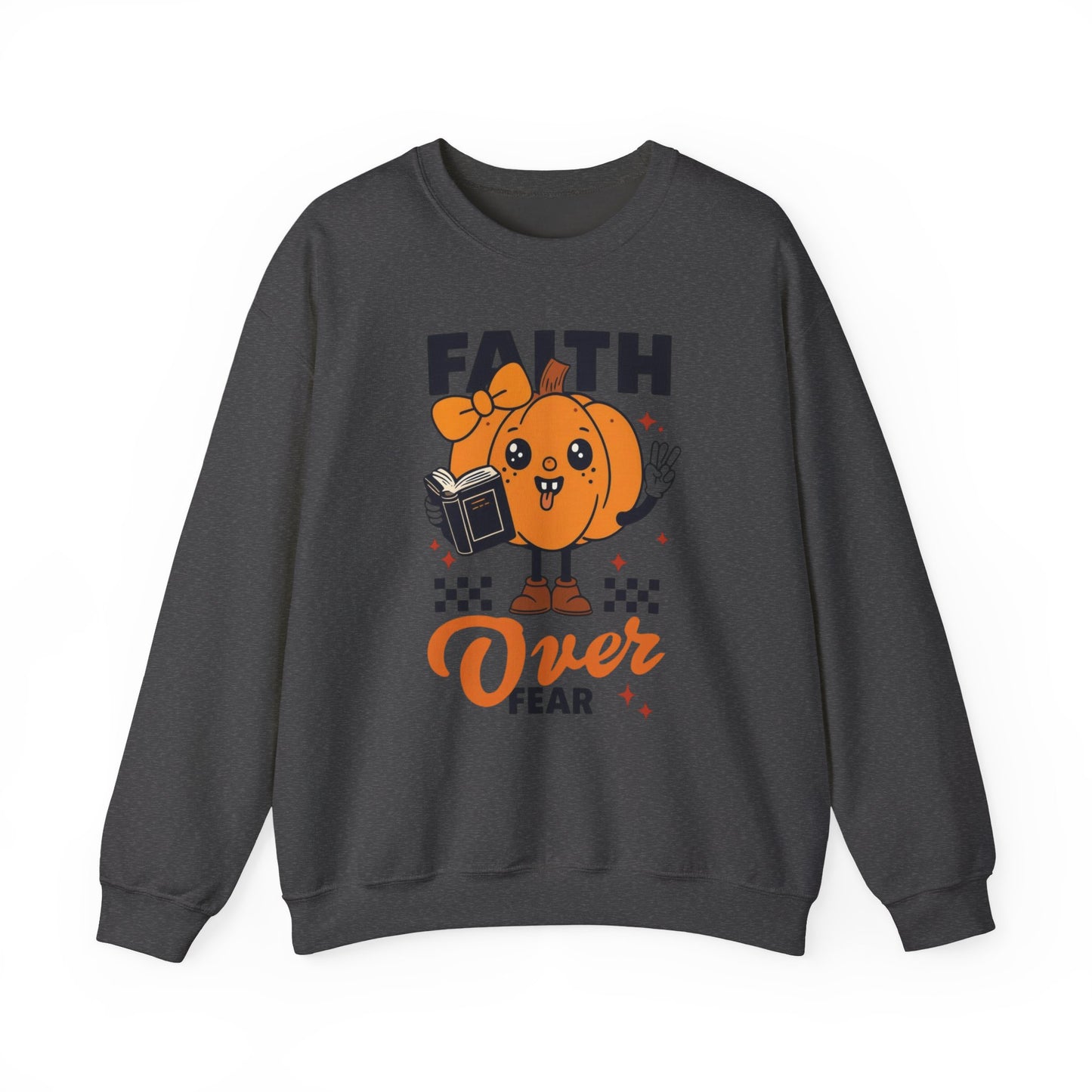 Unisex Heavy Blend  Crewneck Sweatshirt, Fall Crewneck, Halloween Fashion, Cozy Unisex Pullover, Inspirational Gift
