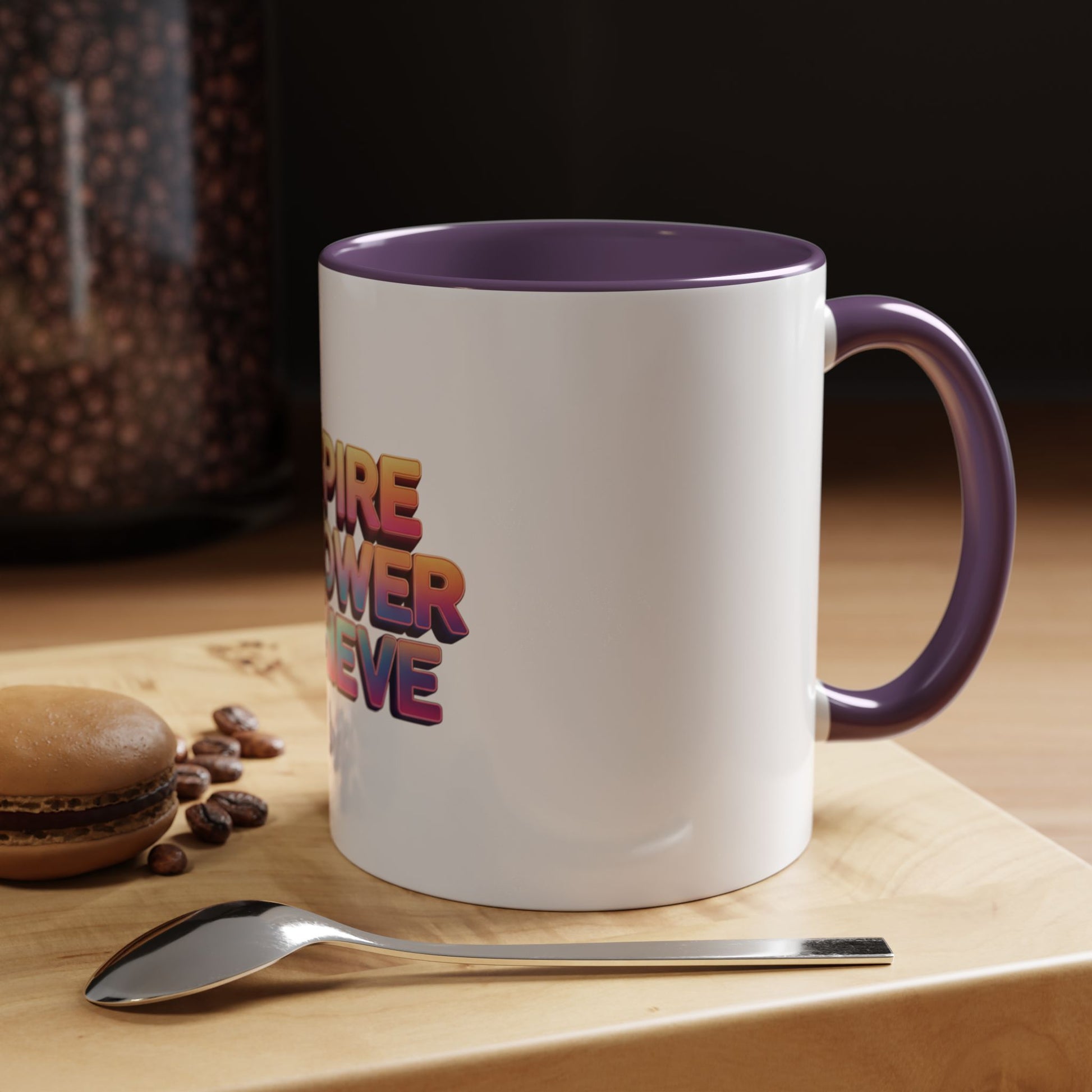 accented ceramic coffee mug