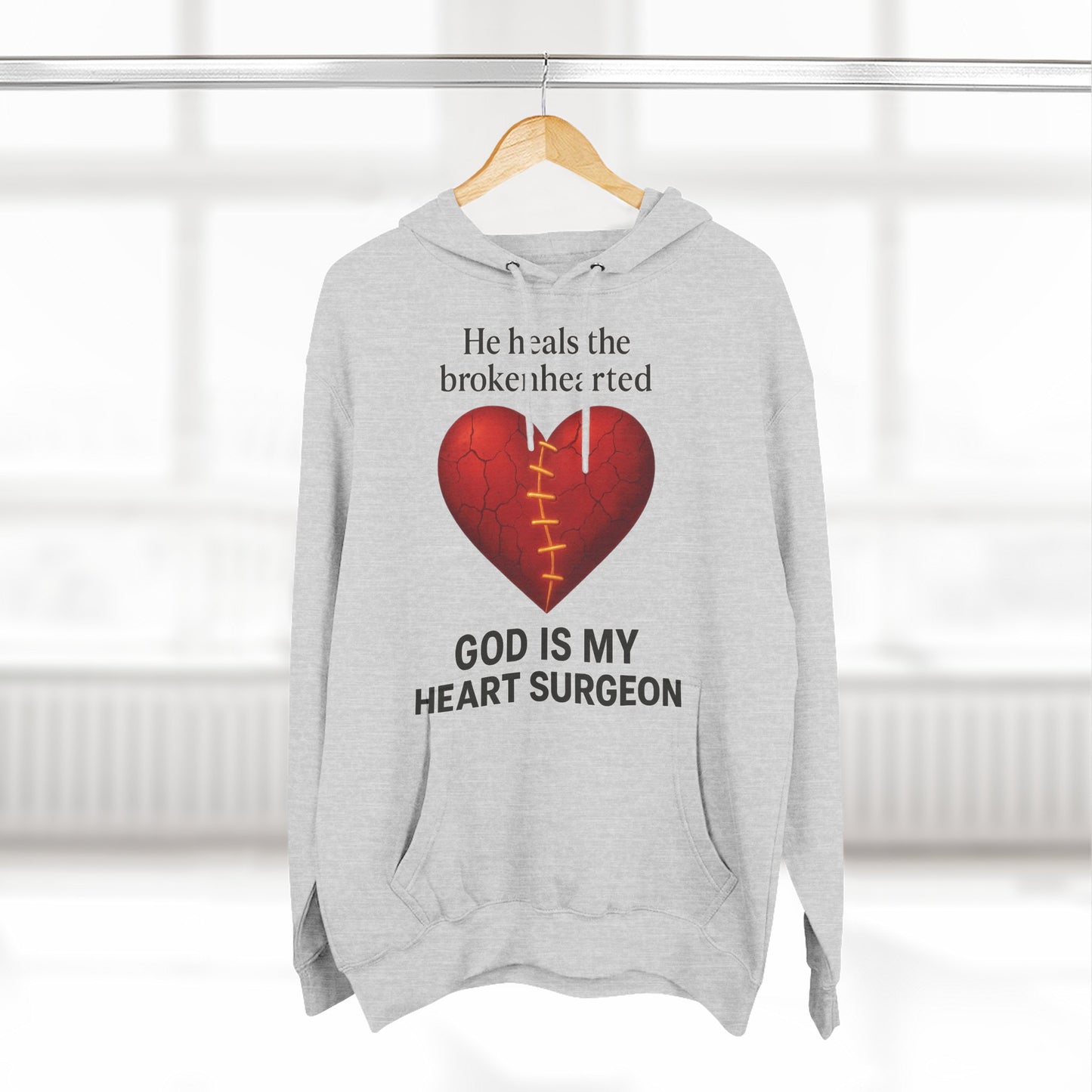 Inspirational Heart Surgeon Hoodie, Cozy Fleece Sweatshirt for Medical Professionals, Perfect Gift for Healthcare Workers, Heartfelt Apparel