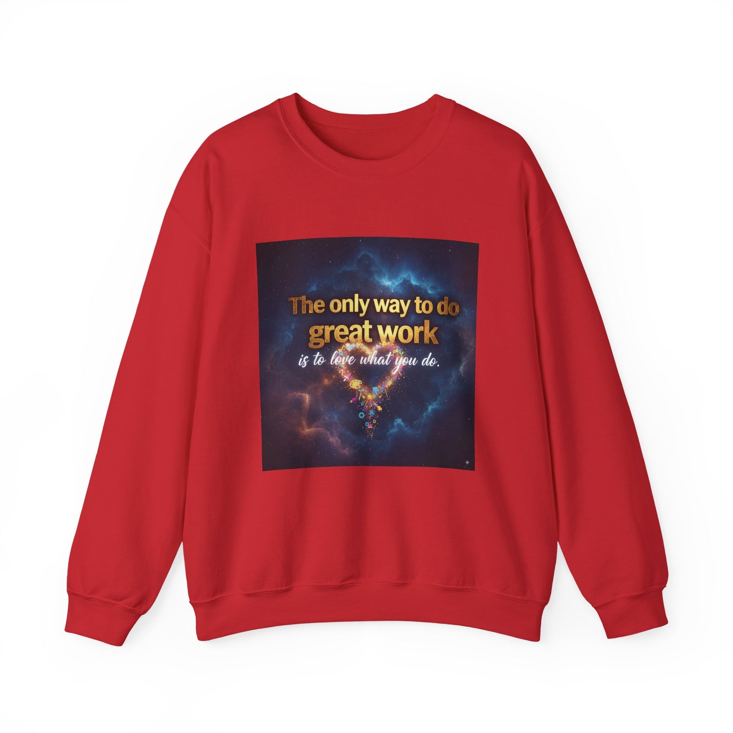 Inspirational Crewneck Sweatshirt, Motivational Gift, Cozy Unisex Pullover, Workwear, Everyday Comfort, Unique Quote Apparel