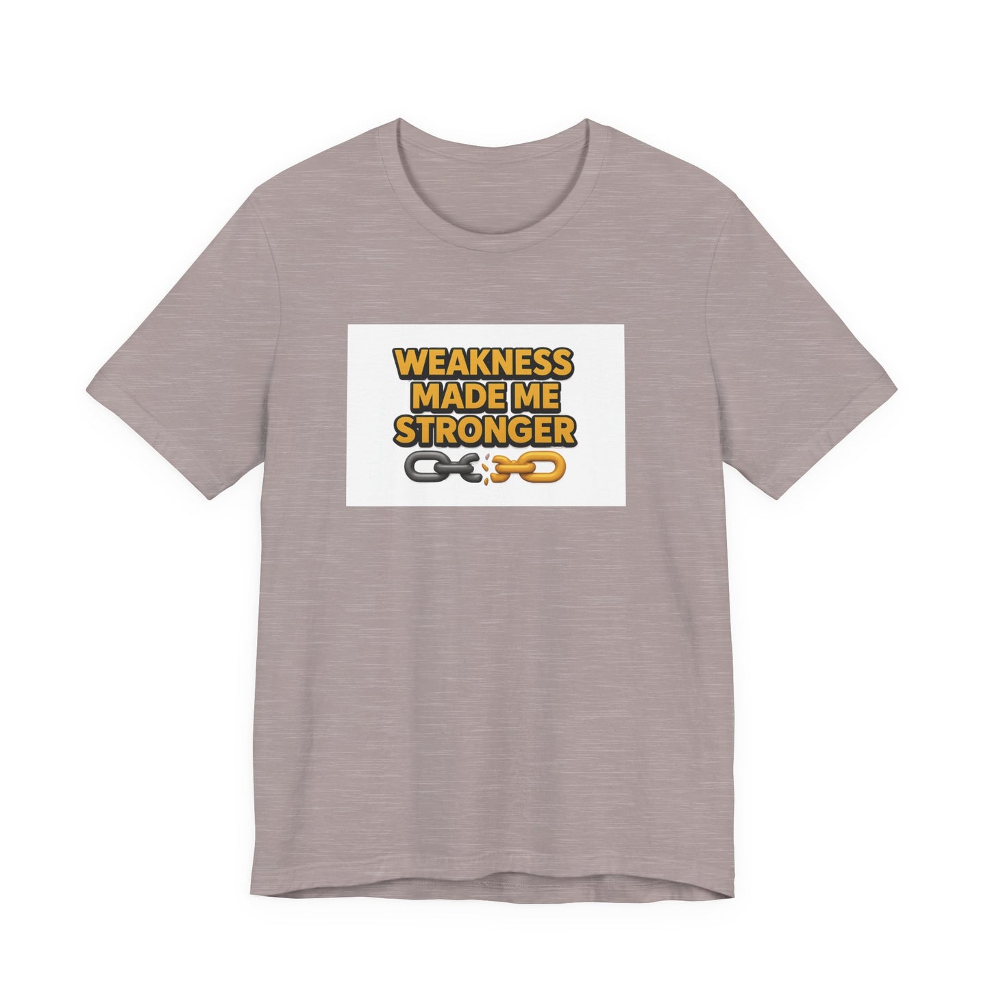 Empowering Strength Tee - Unisex Jersey Short Sleeve Tee, Motivational Shirt, Workout Apparel, Inspirational Gift, Casual Wear