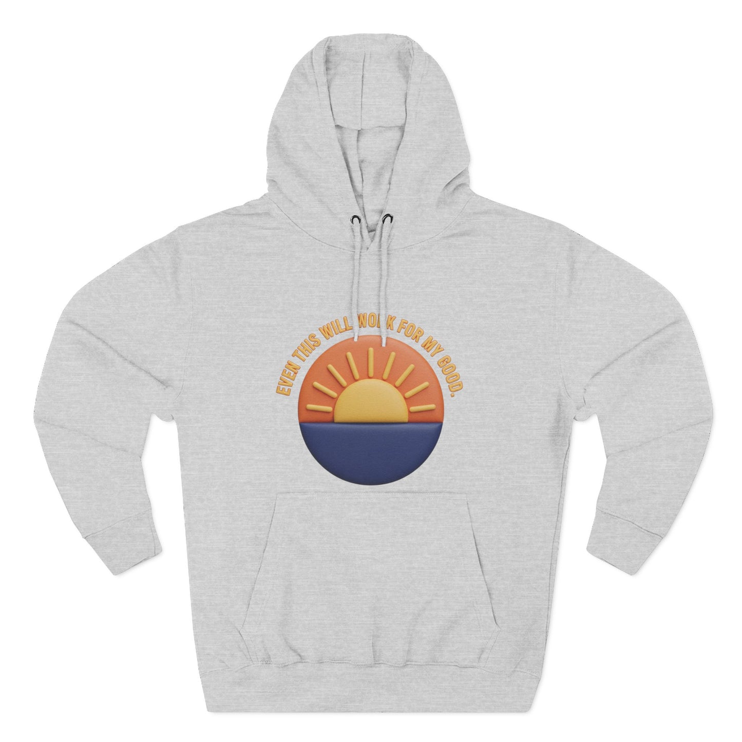 Sunny Vibes Fleece Hoodie - Cozy Sweatshirt for Warm Days, Casual Wear, Weekend Fun, Outdoor Adventures, Gift for Nature Lovers