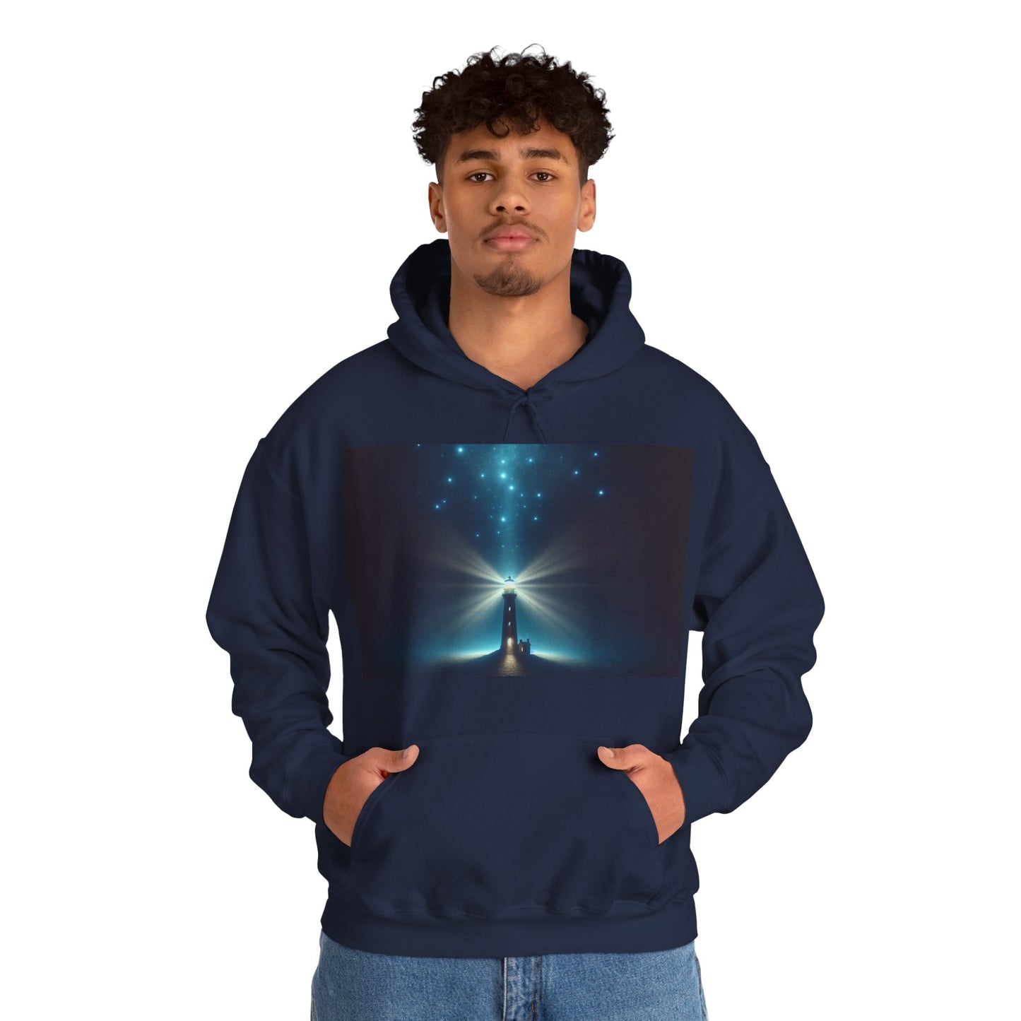 Unisex Garment Sweatshirt, Galaxy Print Hoodie, Stylish Hooded Sweatshirt, Gift for Space Lovers, Perfect for Cozy Evenings