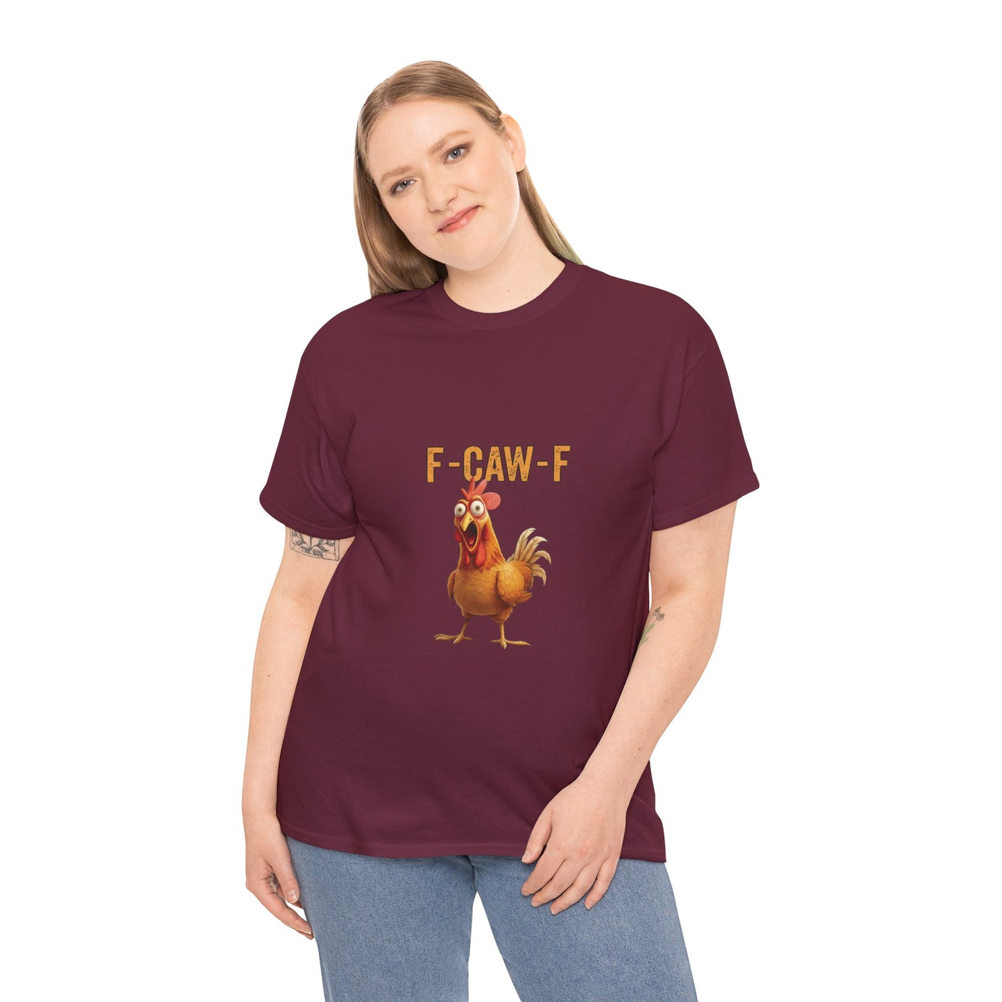 Funny Chicken Graphic T-Shirt, Casual Tee, Gift for Animal Lovers, Quirky Humor Shirt, Farm Theme Apparel