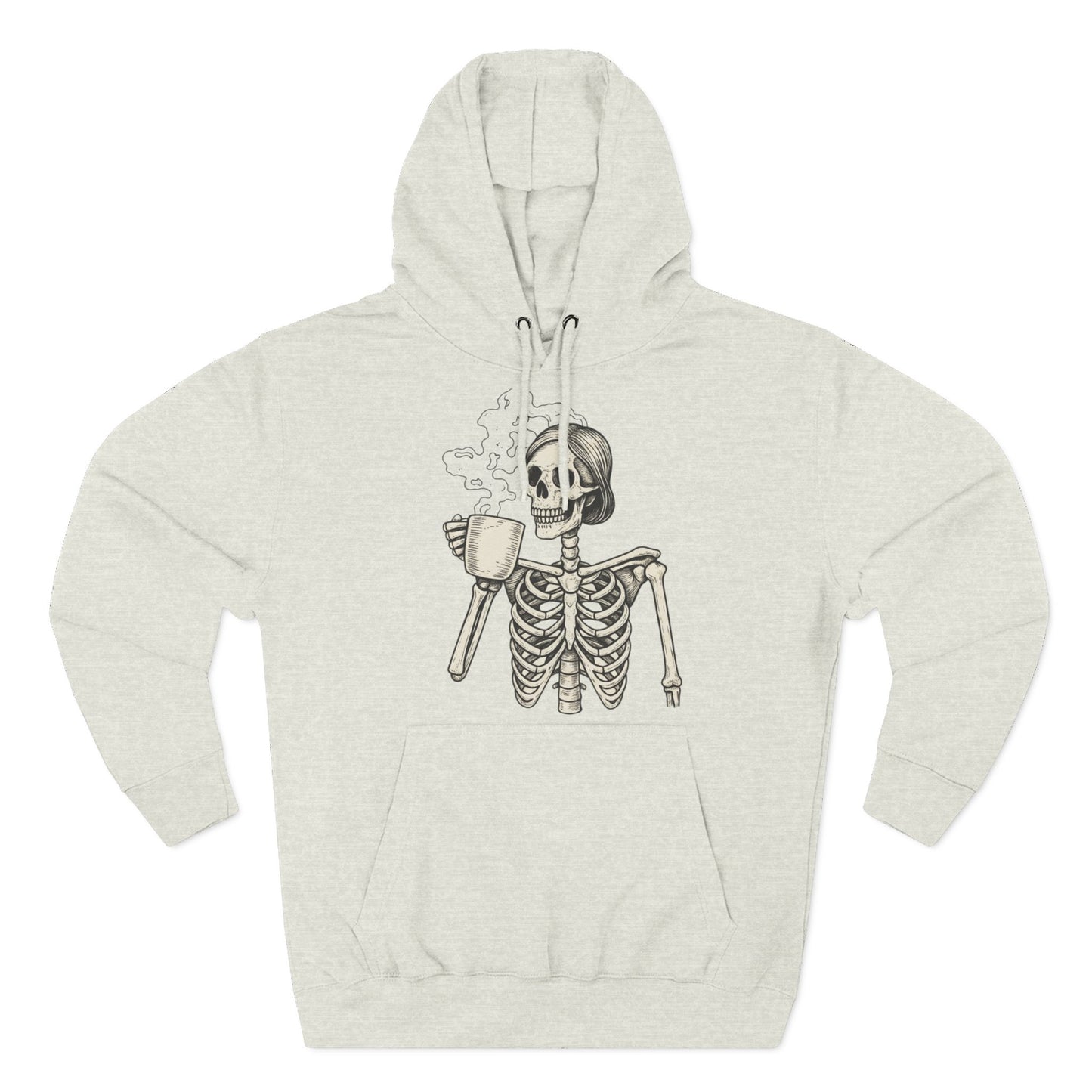 Spooky Skeleton Fleece Hoodie