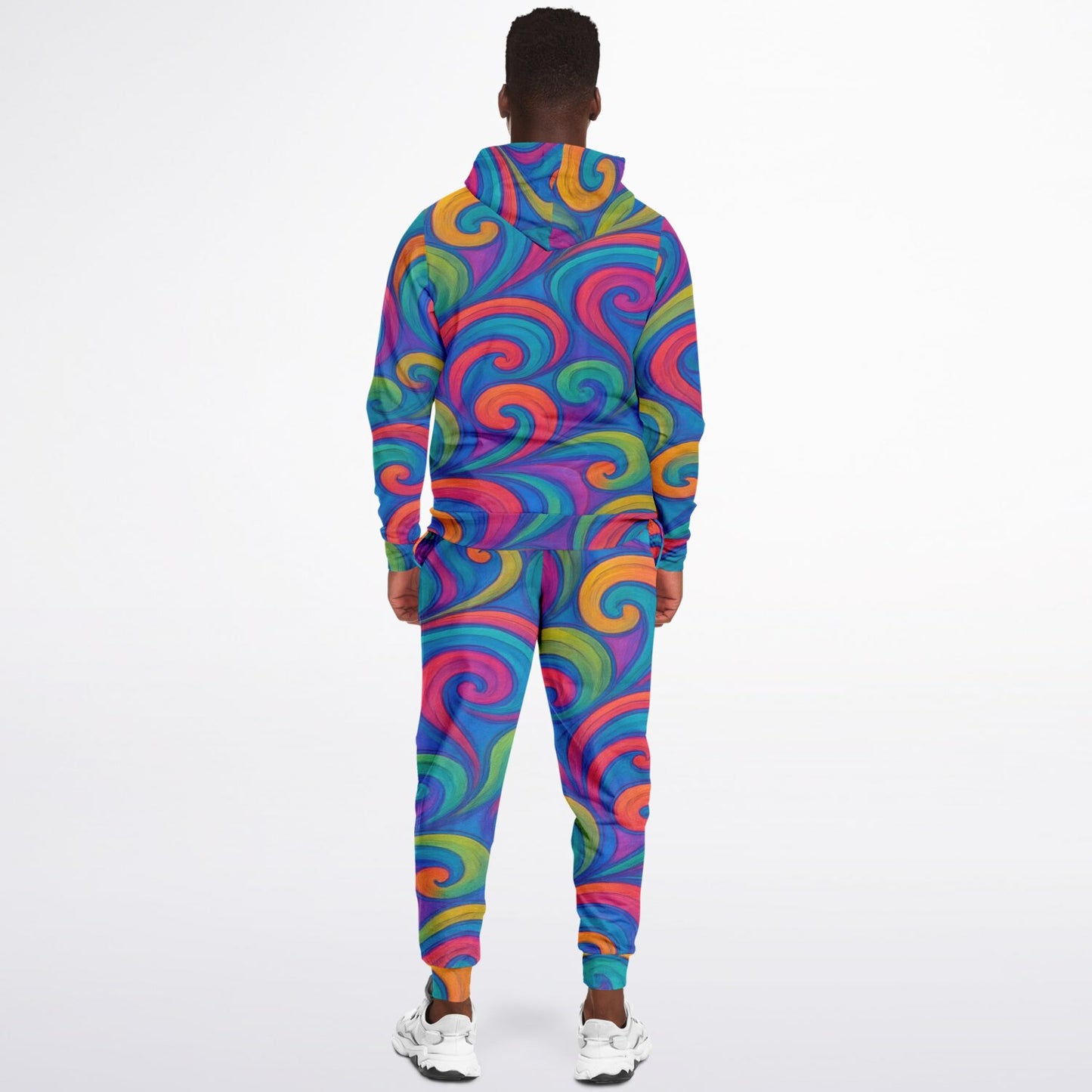 Fashion Ziphoodie & Jogger - AOP