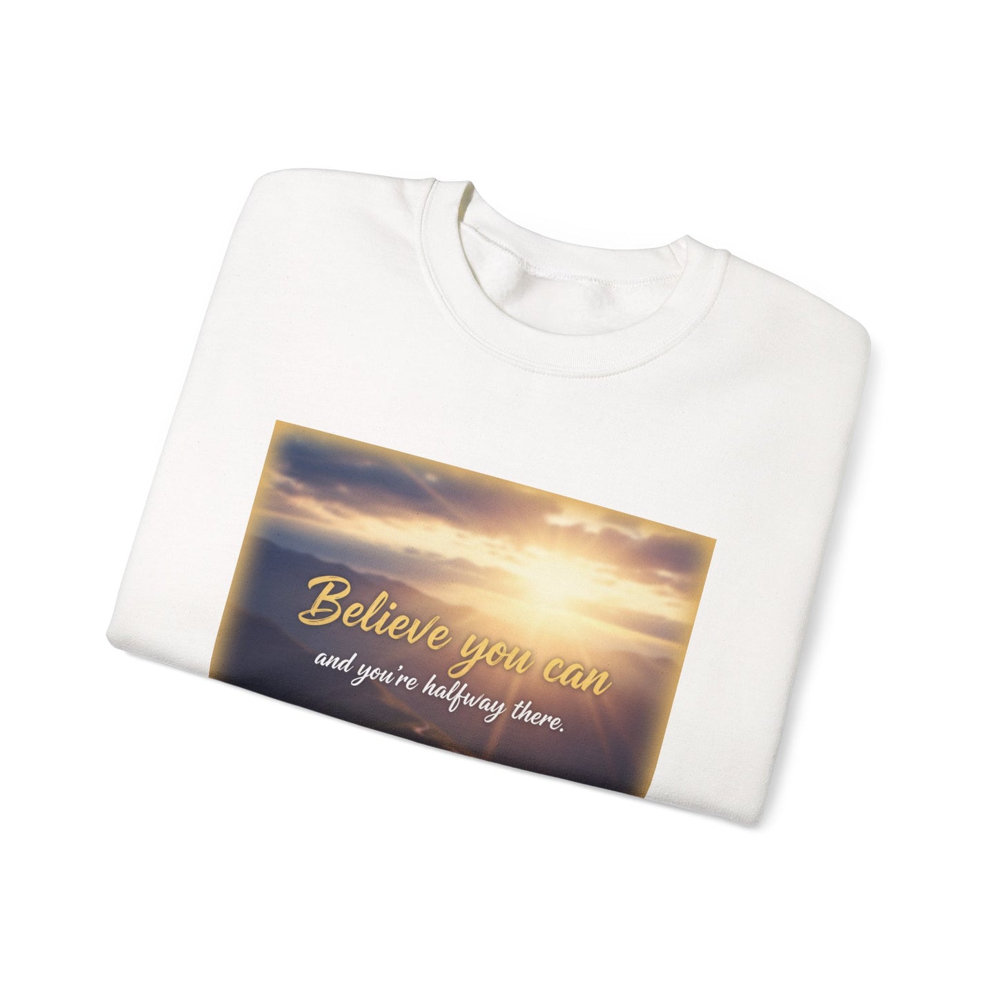 Inspiring Quote Crewneck Sweatshirt