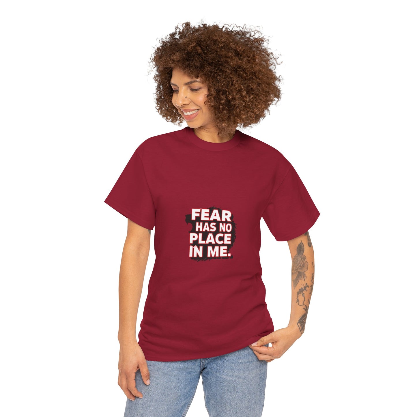 Fear Has No Place in Me Unisex Tee, Motivational T-Shirt for Confidence, Inspirational Gift, Casual Wear, Self-Love Apparel, [...]