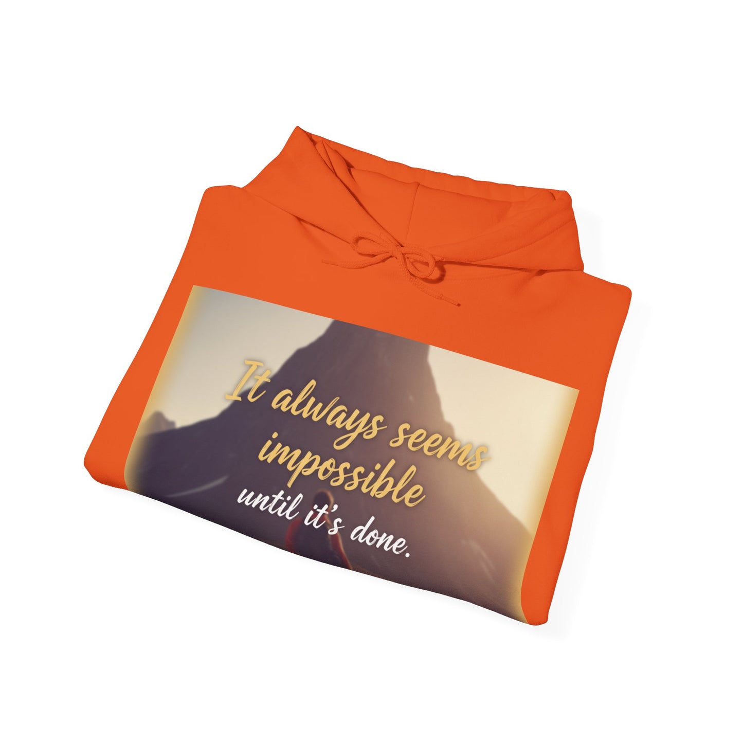 Inspirational Quote Hoodie - Motivational Unisex Sweatshirt for Cozy Inspiration, Gift for Friends, Casual Wear, Affirmations Sweatshirt