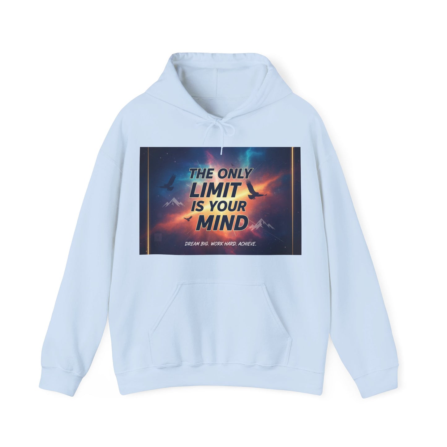 Inspiring Motivational Hoodie, Unisex Hooded Sweatshirt, Gift for Dreamers, Encouragement Clothing, Cozy Everyday Wear