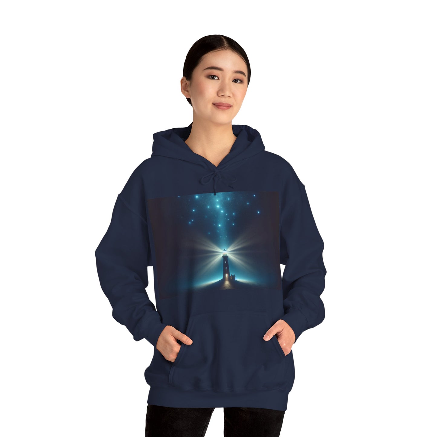 Unisex Garment Sweatshirt, Galaxy Print Hoodie, Stylish Hooded Sweatshirt, Gift for Space Lovers, Perfect for Cozy Evenings
