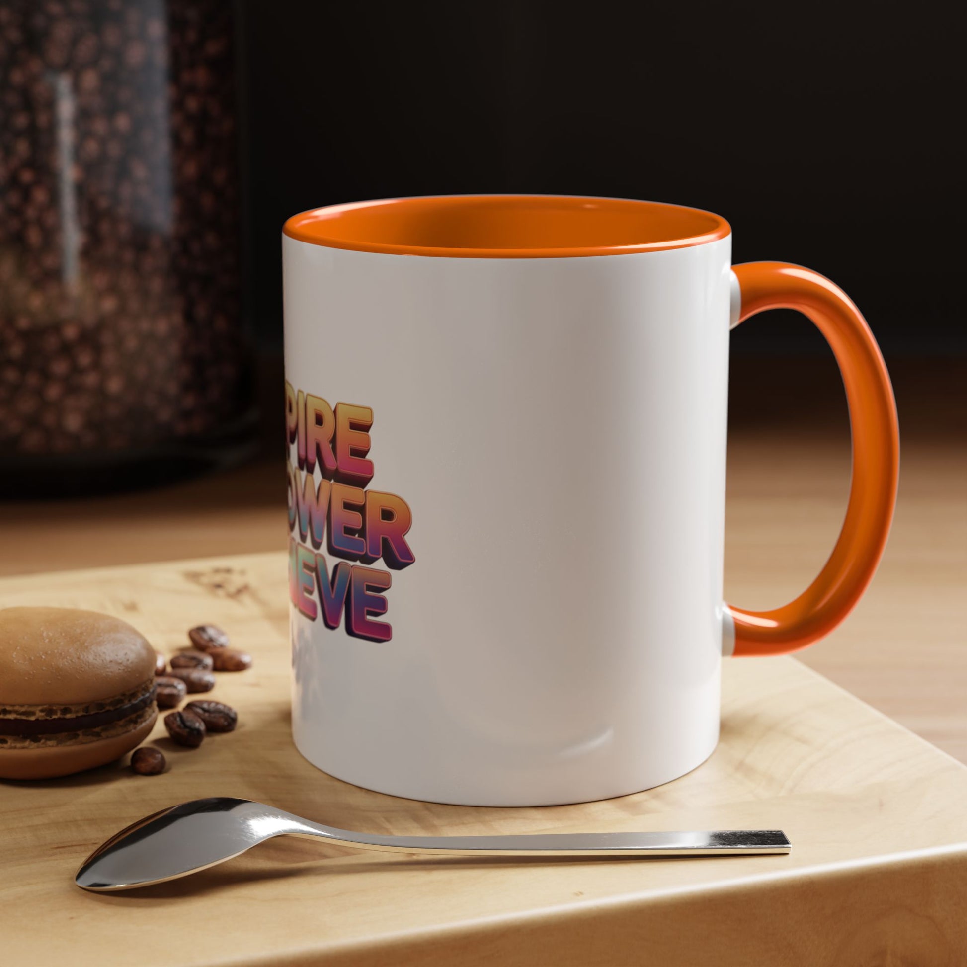 accented ceramic coffee mug