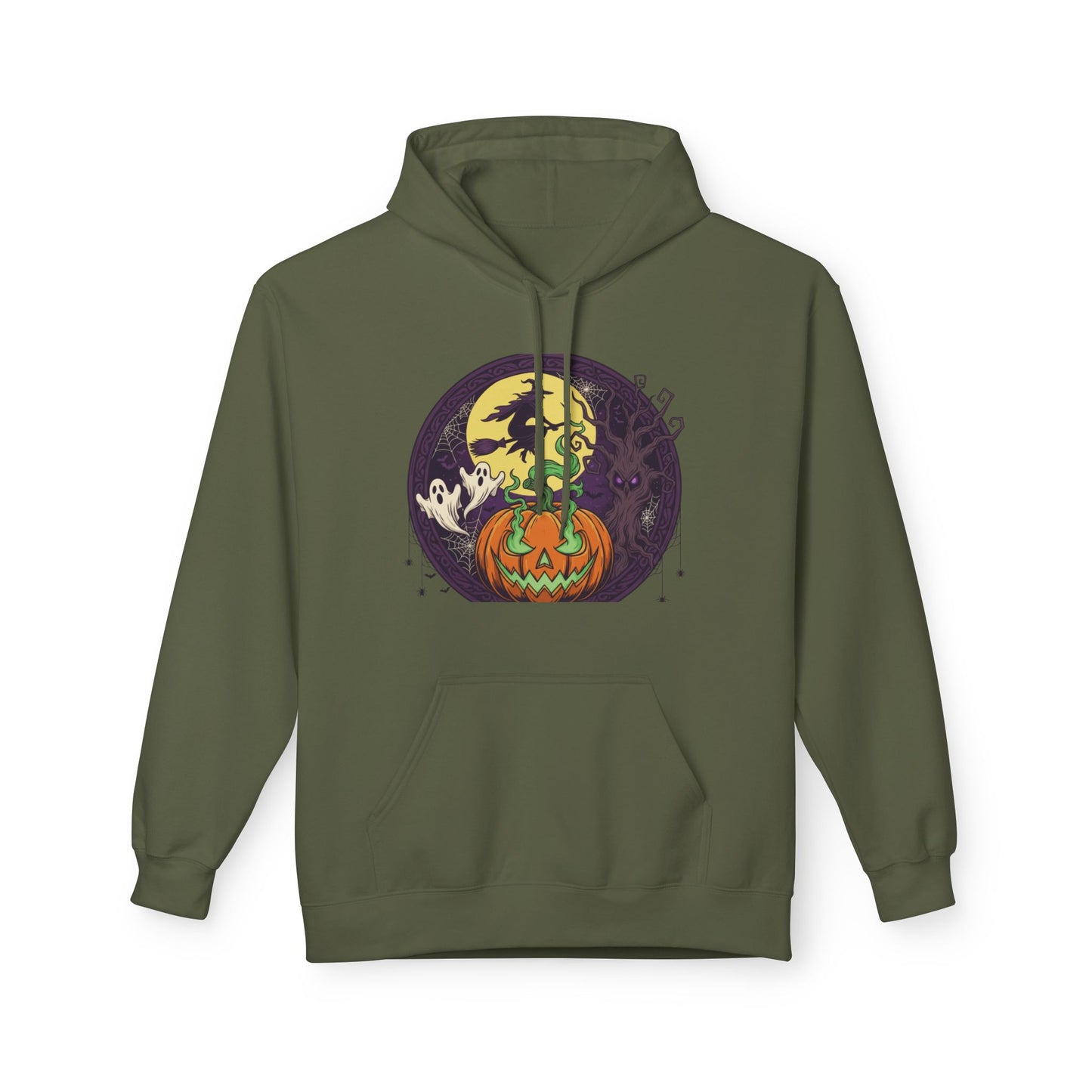 Halloween Pumpkin Hoodie, Cozy Sweatshirt for Fall Celebrations, Perfect for Halloween and Autumn Gatherings, Unisex Design.