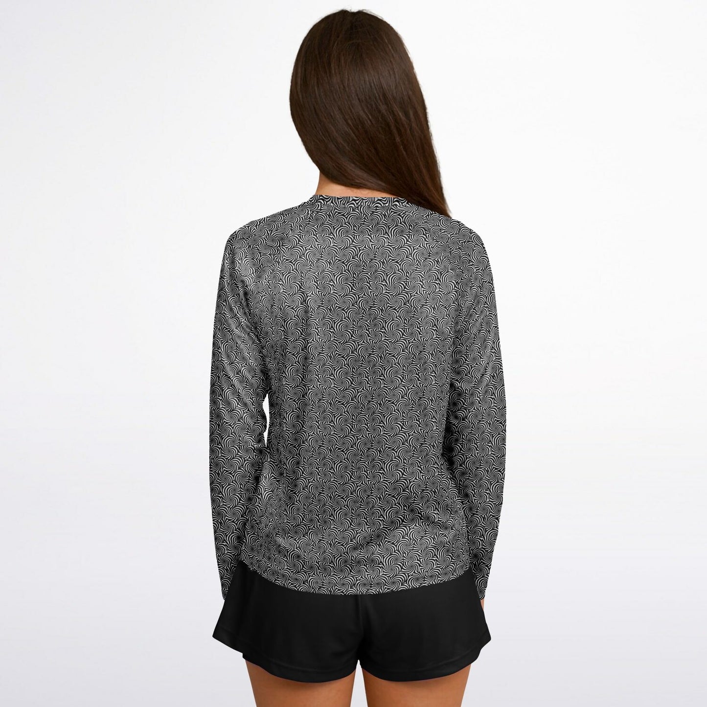 Women's Long Sleeve Performance Shirt - AOP