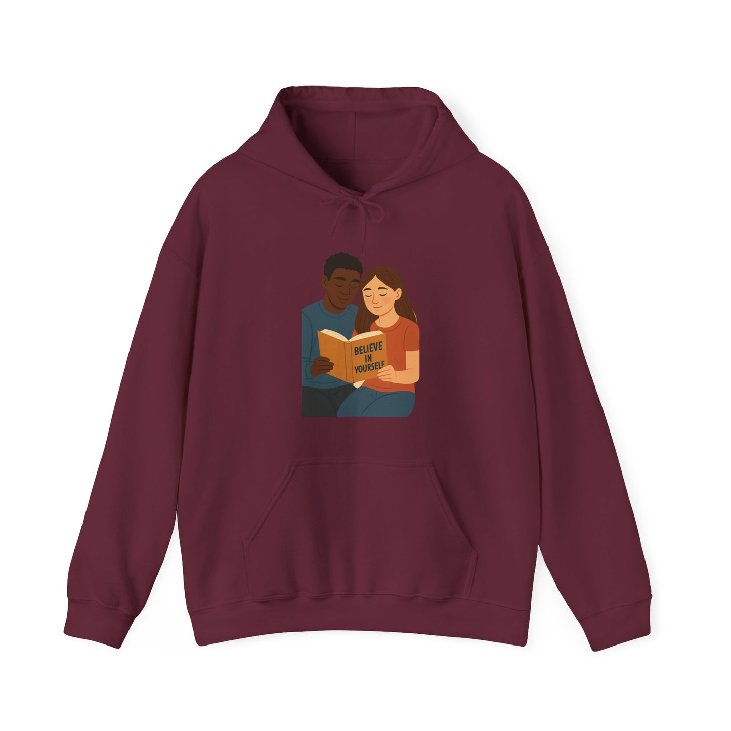 Unisex Heavy Blend Hooded Sweatshirt, Cozy Gift for Book Lovers