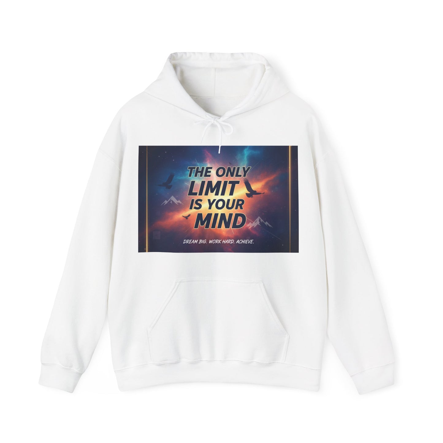 Inspiring Motivational Hoodie, Unisex Hooded Sweatshirt, Gift for Dreamers, Encouragement Clothing, Cozy Everyday Wear