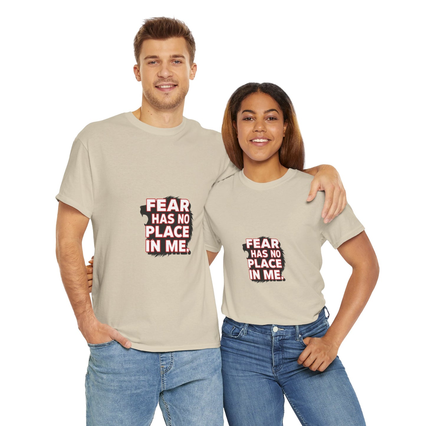 Fear Has No Place in Me Unisex Tee, Motivational T-Shirt for Confidence, Inspirational Gift, Casual Wear, Self-Love Apparel, [...]
