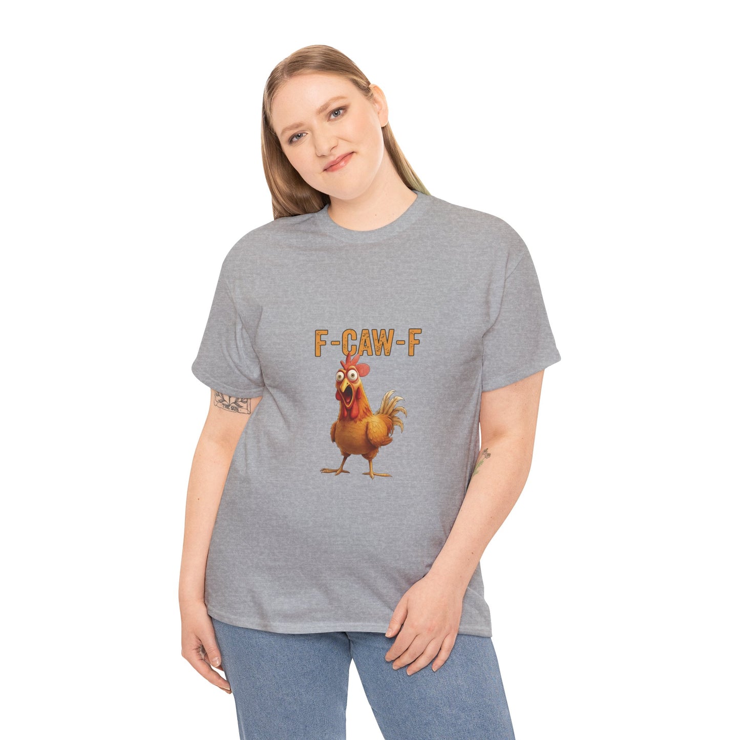 Funny Chicken Graphic T-Shirt, Casual Tee, Gift for Animal Lovers, Quirky Humor Shirt, Farm Theme Apparel